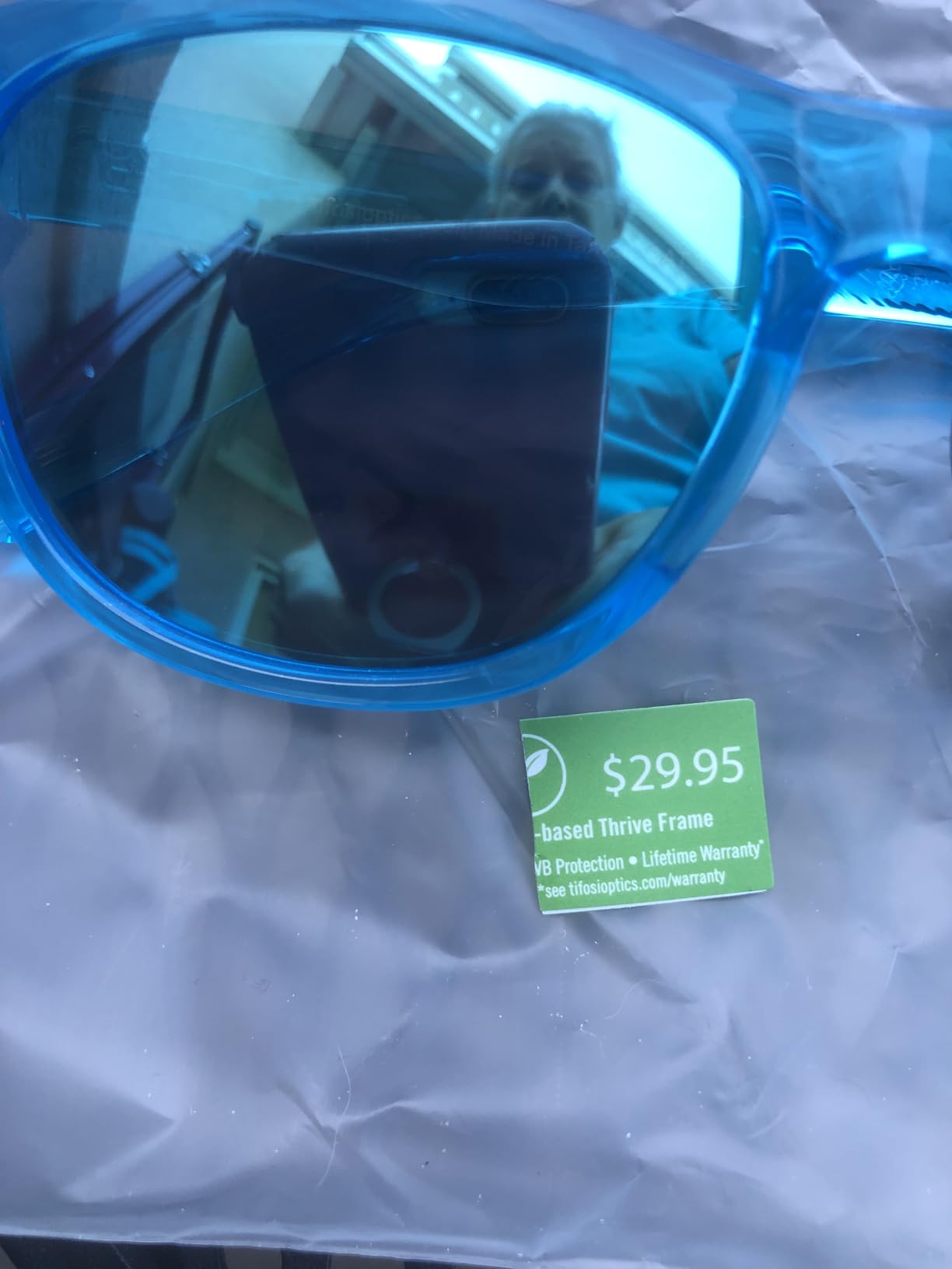 Tifosi Swank Lifestyle Sunglasses - Running, Cycling & Golf | 100% UVA/UVB, shatterproof polycarbonate, Tangle-free hinge, hydrophilic nose pads customer photo 1