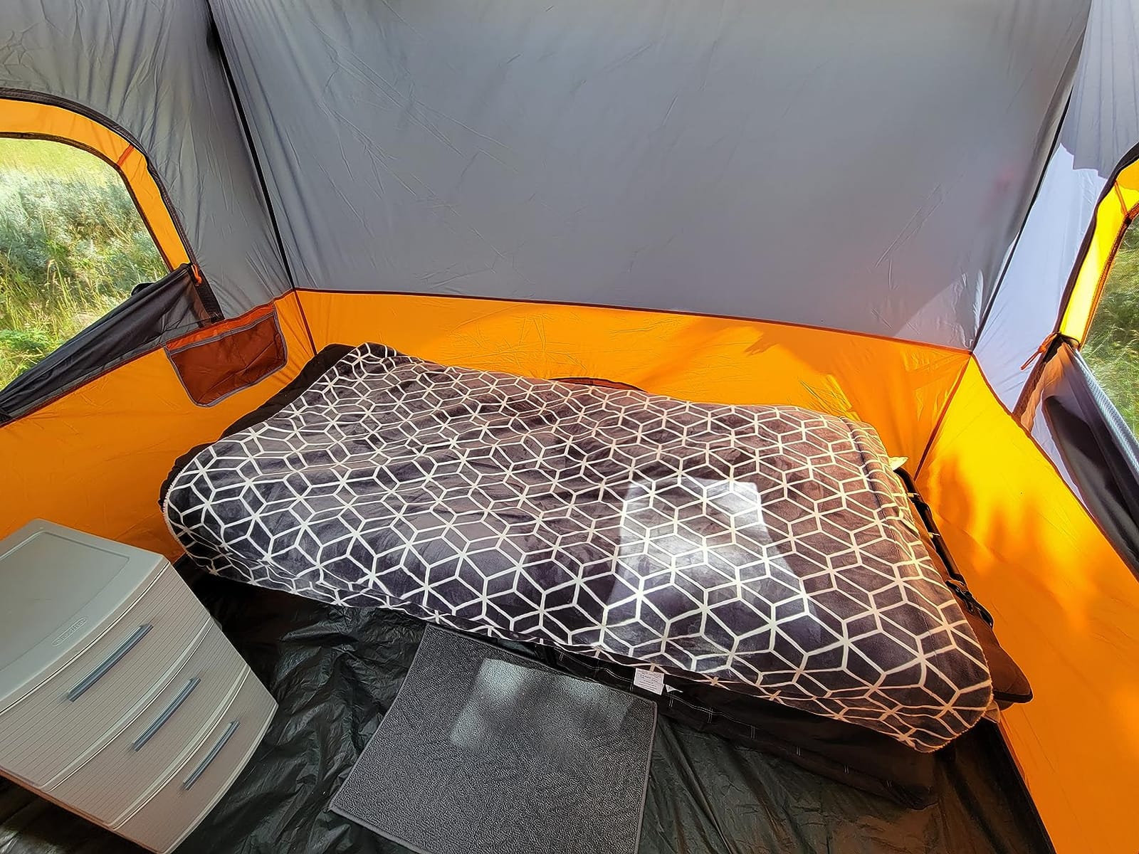 CORE Tent for Family Camping | 4 Person & 6 Person Portable Camp Tent with Carry Bag for Outdoor Car Camping | Included Gear Loft Organizer for Camp Accessories customer photo 1