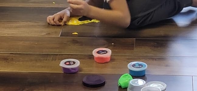 Special Supplies Therapy Putty for Kids and Adults - Resistive Hand Exercise Stress Relief Therapy Putty Kit, Set of 6 Strengths, 3 Ounces of Each Putty customer photo 2