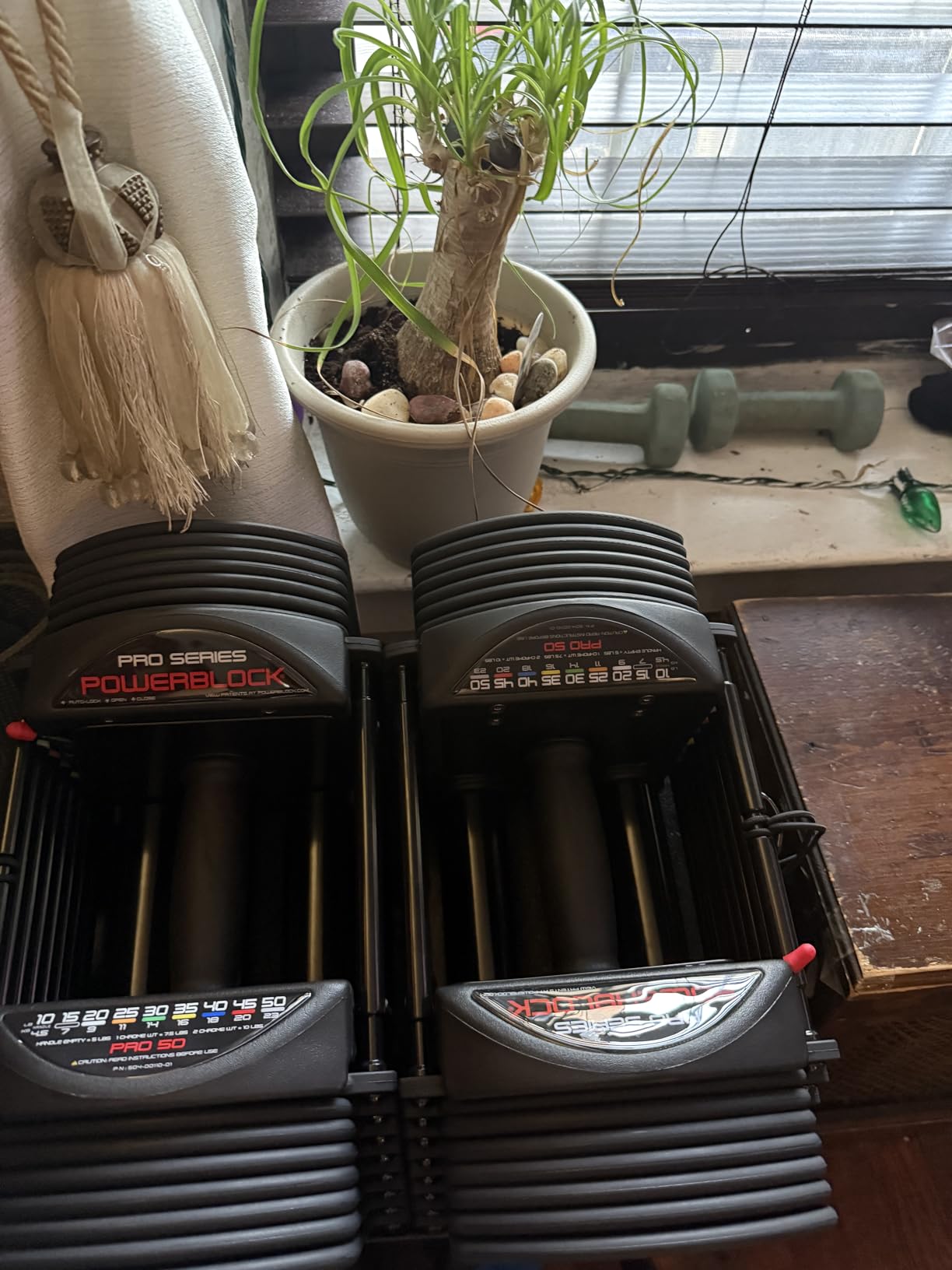 PowerBlock Pro 50 Adjustable Dumbbells, Sold in Pairs, 5-50 lb customer photo 2