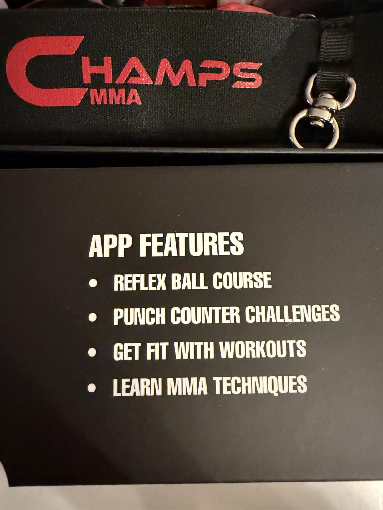Champs MMA Boxing Reflex Ball Set with Punch Counter App - Hand-Eye Coordination & Speed Training Kit customer photo 1