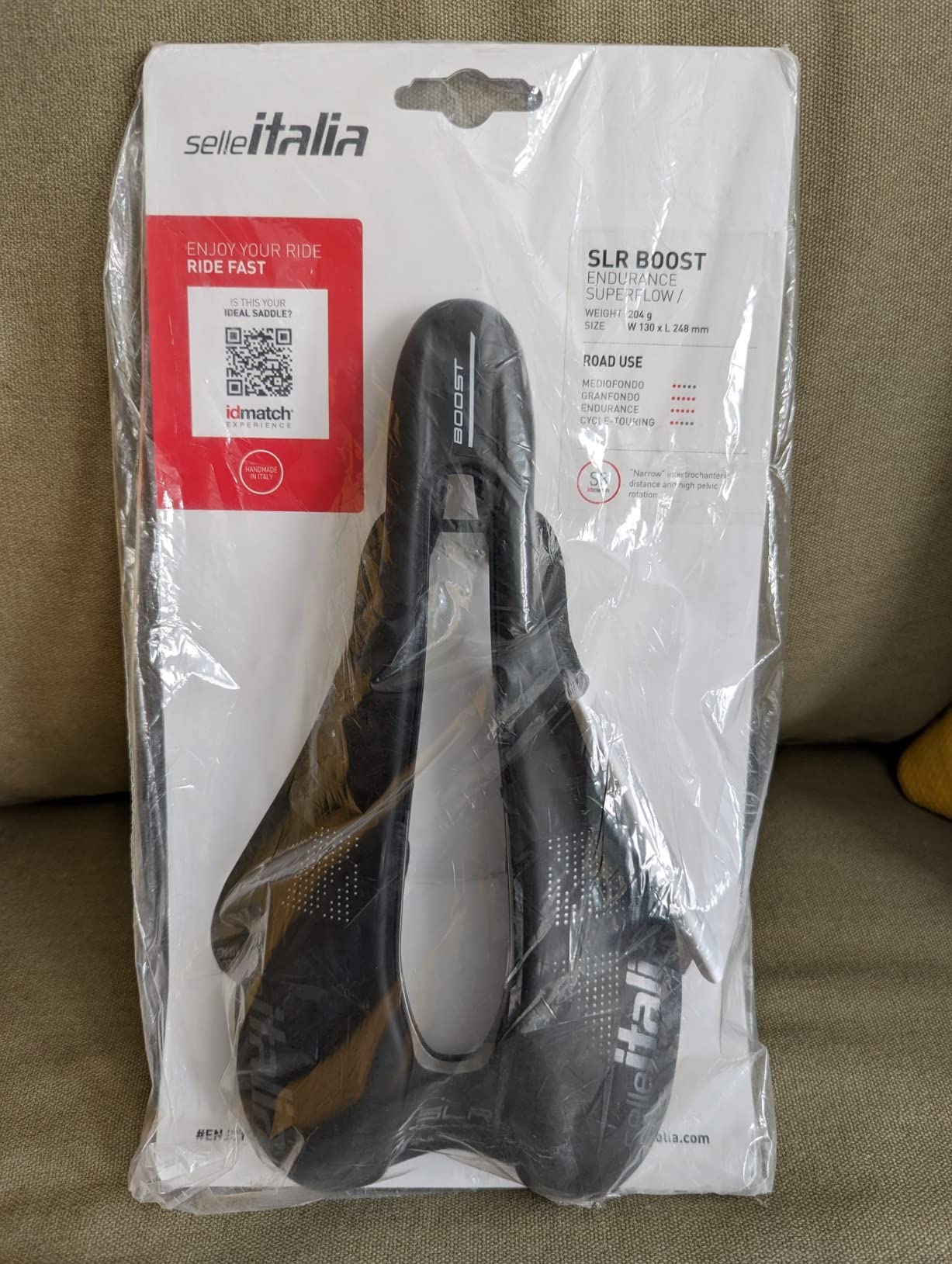 Selle Italia SLR Boost Endurance Ti316 Superflow Road Bike Saddle customer photo 1