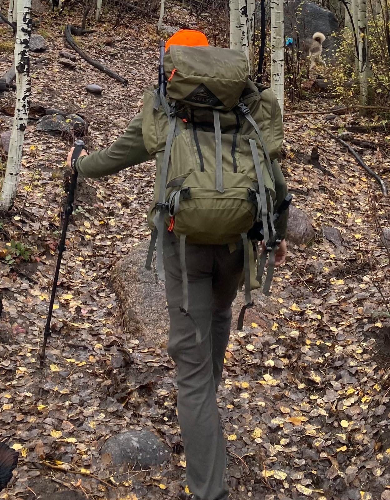 Kelty Coyote 60-105 Liter Internal Frame Backpack - Hiking, Backpacking, Travel, Hydration Compatible, Fully Adjustable (65L / Dark Olive) customer photo 1