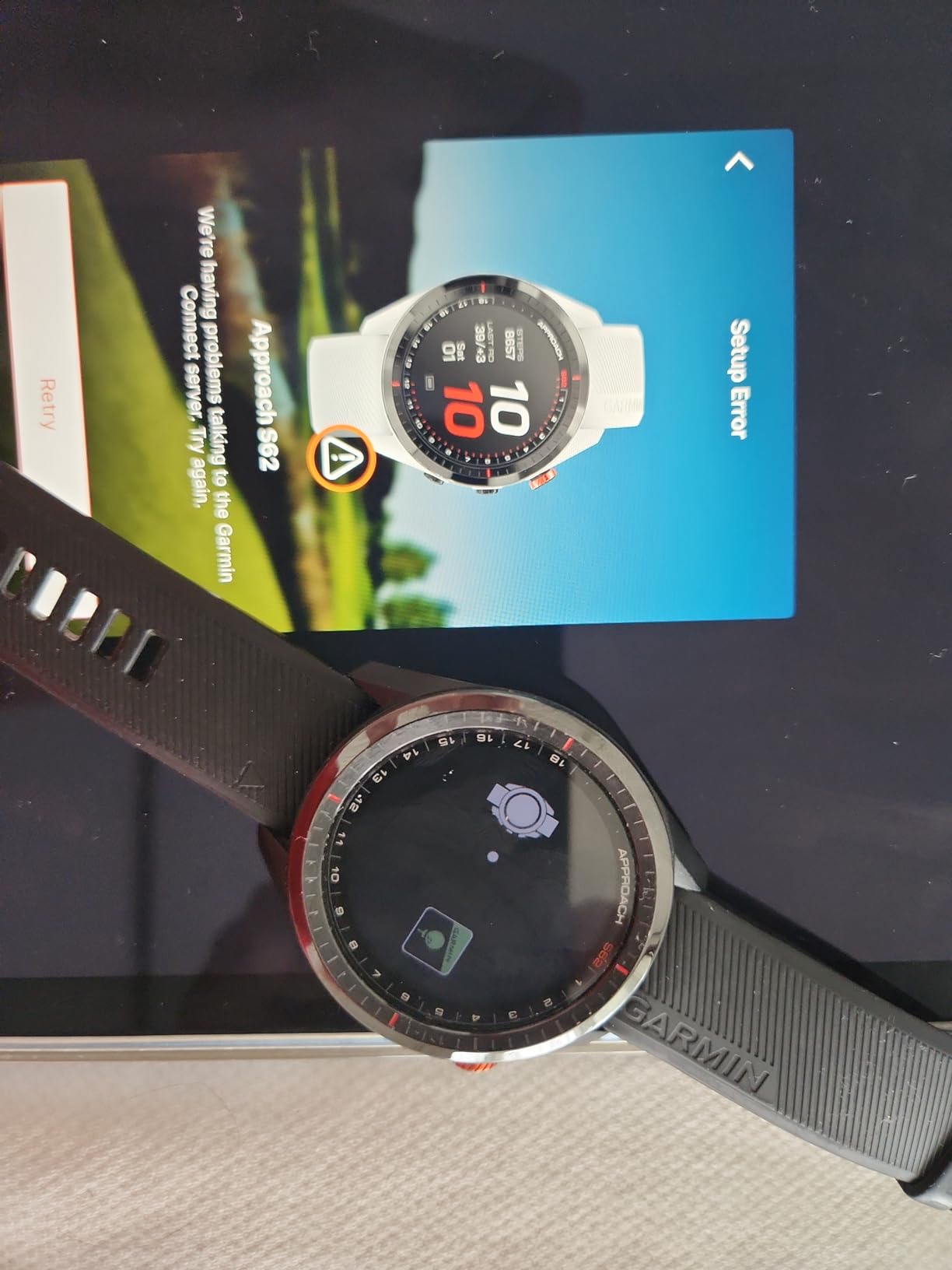Garmin Approach S62, Premium Golf GPS Watch, Built-in Virtual Caddie customer photo 2