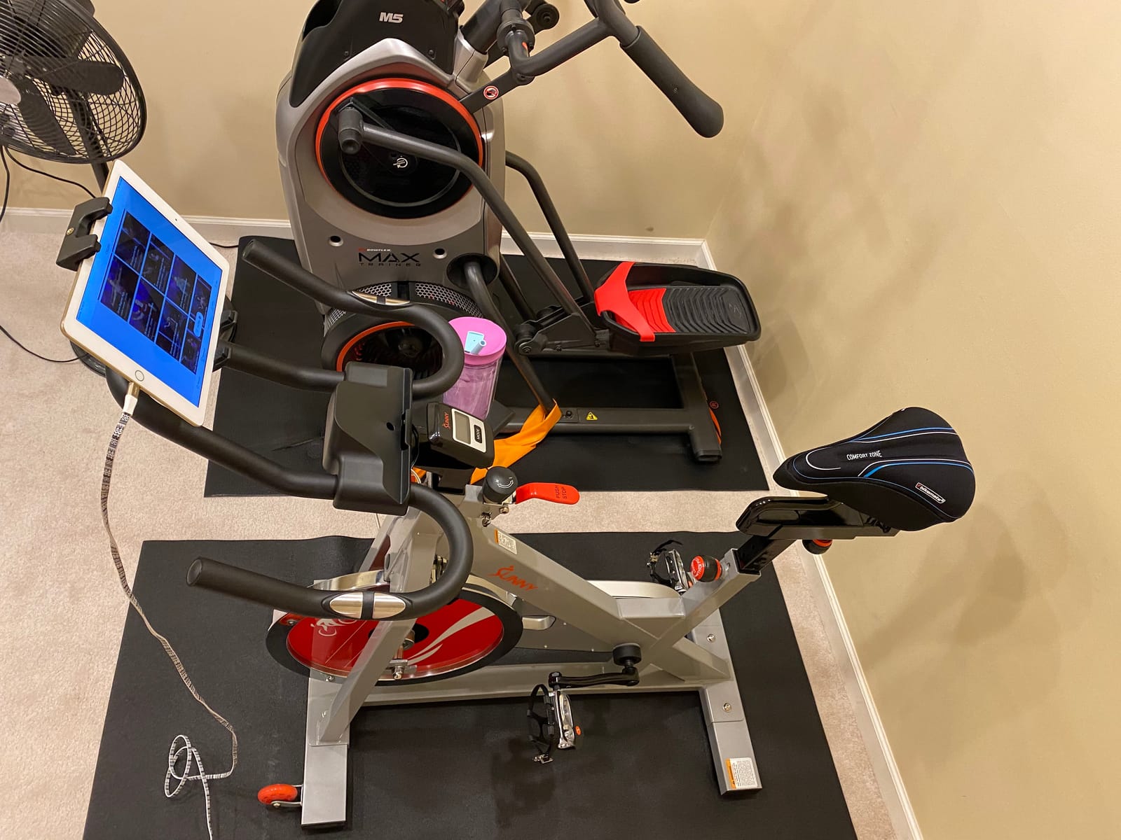Sunny Health & Fitness Belt Drive Pro Indoor Cycling Bike customer photo 1
