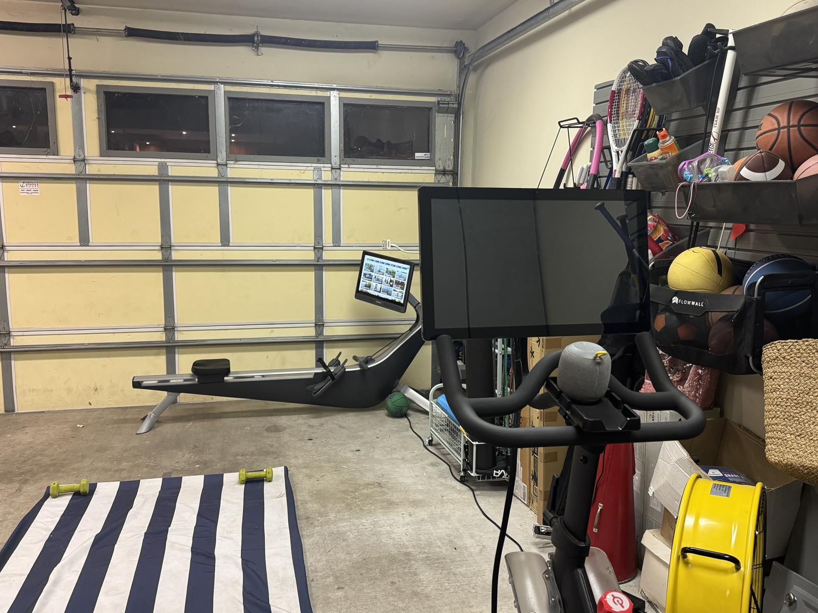 Hydrow Origin Rowing Machine for Home, Magnetic Drag Home Rower Machine customer photo 2
