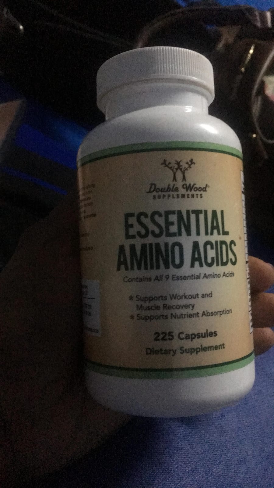 EAA Capsules, BCAAs, All 9 Amino Acids, Workout + Muscle Recovery, 225 Ct | Complete Essential Amino Acids Supplement, No Proprietary Blend, Steady Endurance + Post Workout Recovery, Tasteless Capsules customer photo 1