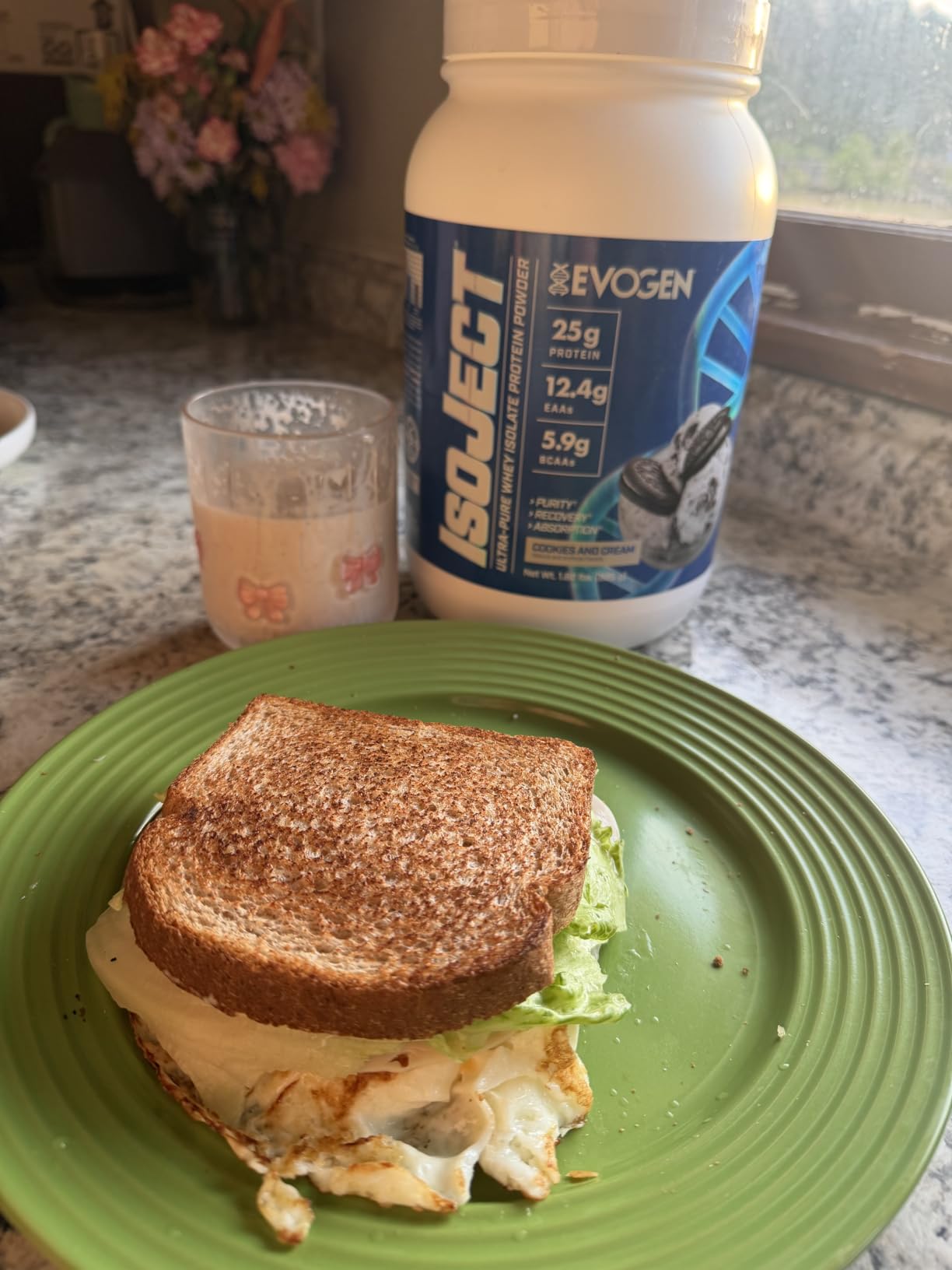Evogen Super Huge Mass Gainer | Vanilla Ice Cream | 17 Servings | 50g protein with carbs and nutrients; high-calorie for clean bulking, recovery and glycogen customer photo 1