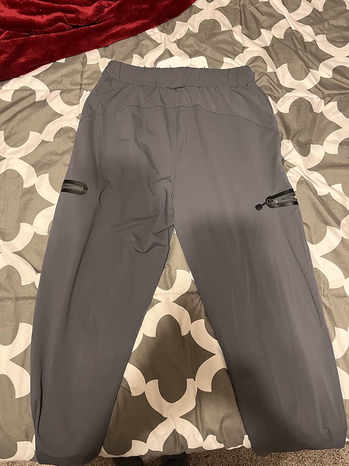 MOCOLY Women's Hiking Cargo Pants Waterproof Lightweight Outdoor UPF 50+ customer photo 1