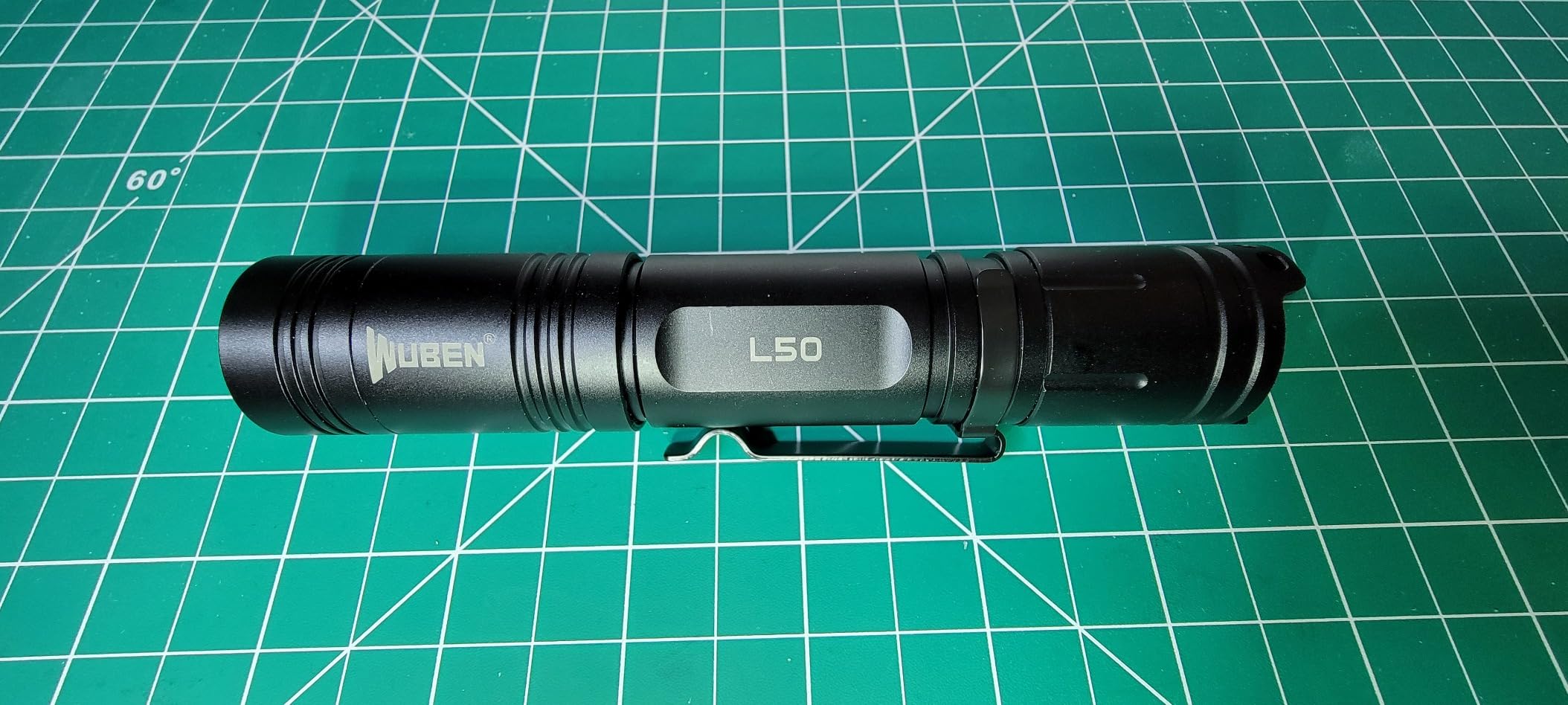 WUBEN L50 Rechargeable Tactical Flashlight, 1200 High Lumens Super Bright Handheld Flashlighs customer photo 1