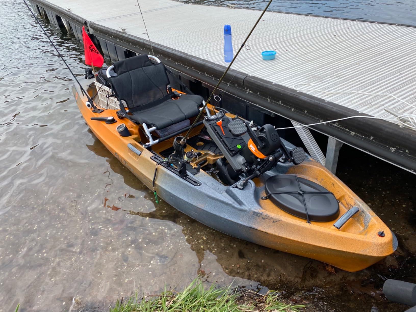 Old Town Sportsman PDL 106 Solo Sit-on-Top Fishing Pedal Kayak, 10 ft 6 in customer photo 1