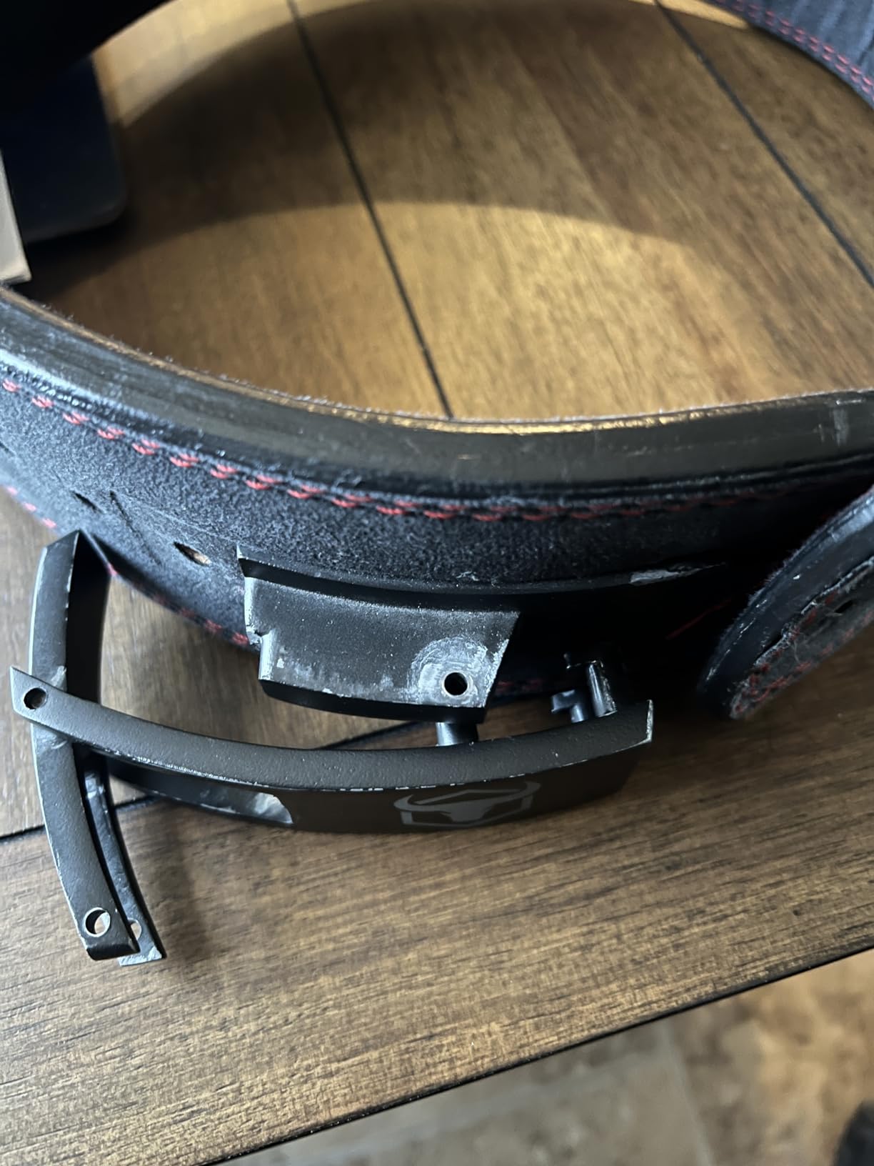 Powerlifting Lever Belt - 10mm / 13mm Weight Lifting Belt (USPA & IPL Approved) for Heavy Weightlifting - Lower Back Leather Support for Deadlifts and Squats customer photo 2