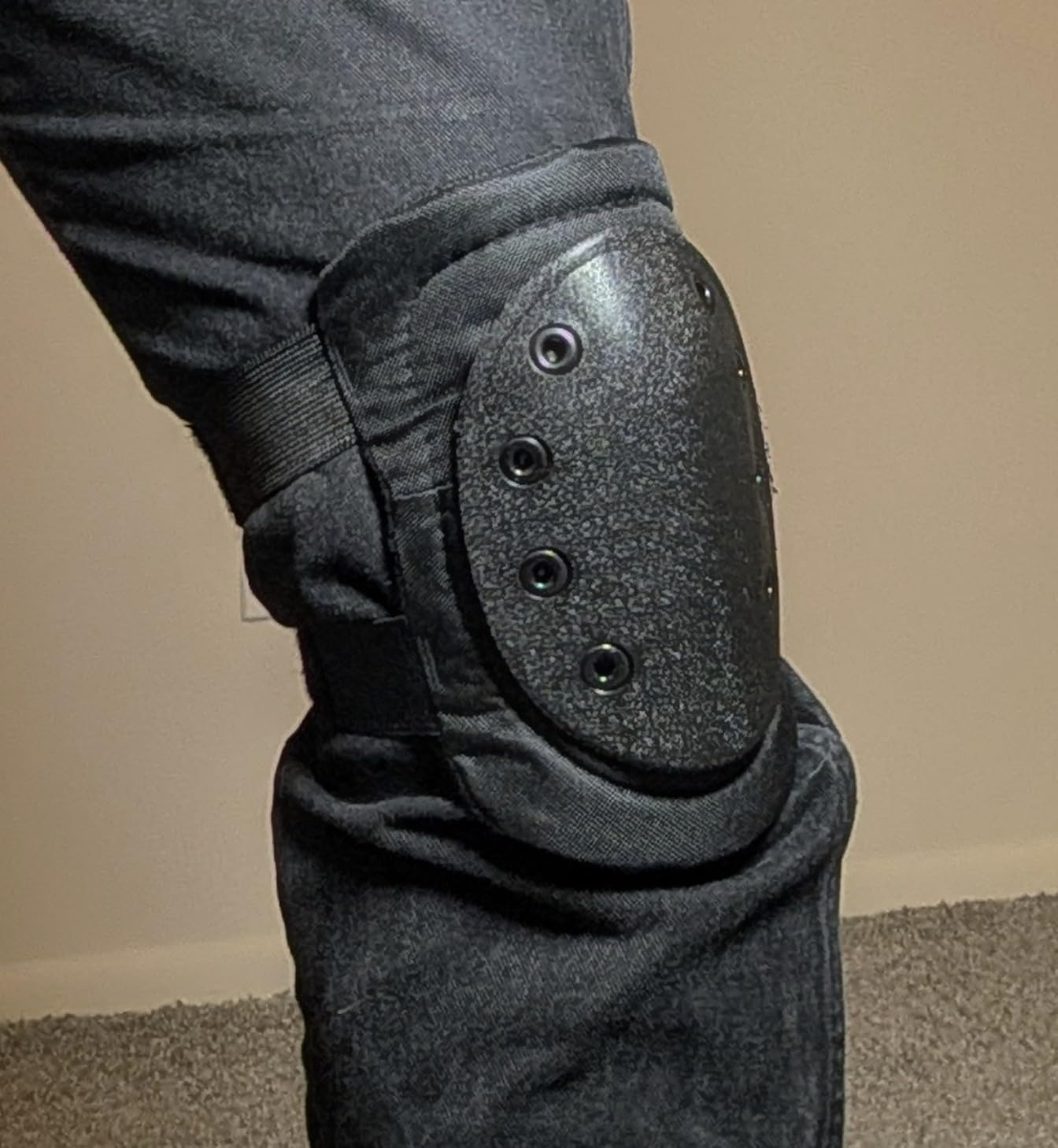 Tactical Knee Pads, Airsoft Knee & Elbow Protective Pads Guard for Army, Paintball, Hunting and Any Other Outdoor Sports customer photo 1