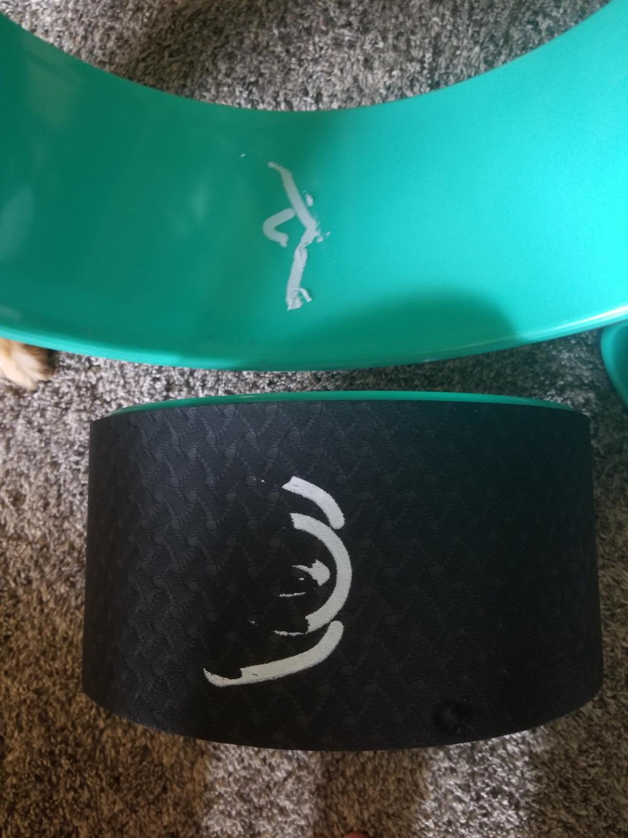 Florensi Yoga Wheel 3-Pack Back Roller & Stretcher for Pain Relief | Three wheel set includes different sizes to support stretching, back mobility, yoga poses, and muscle recovery customer photo 2
