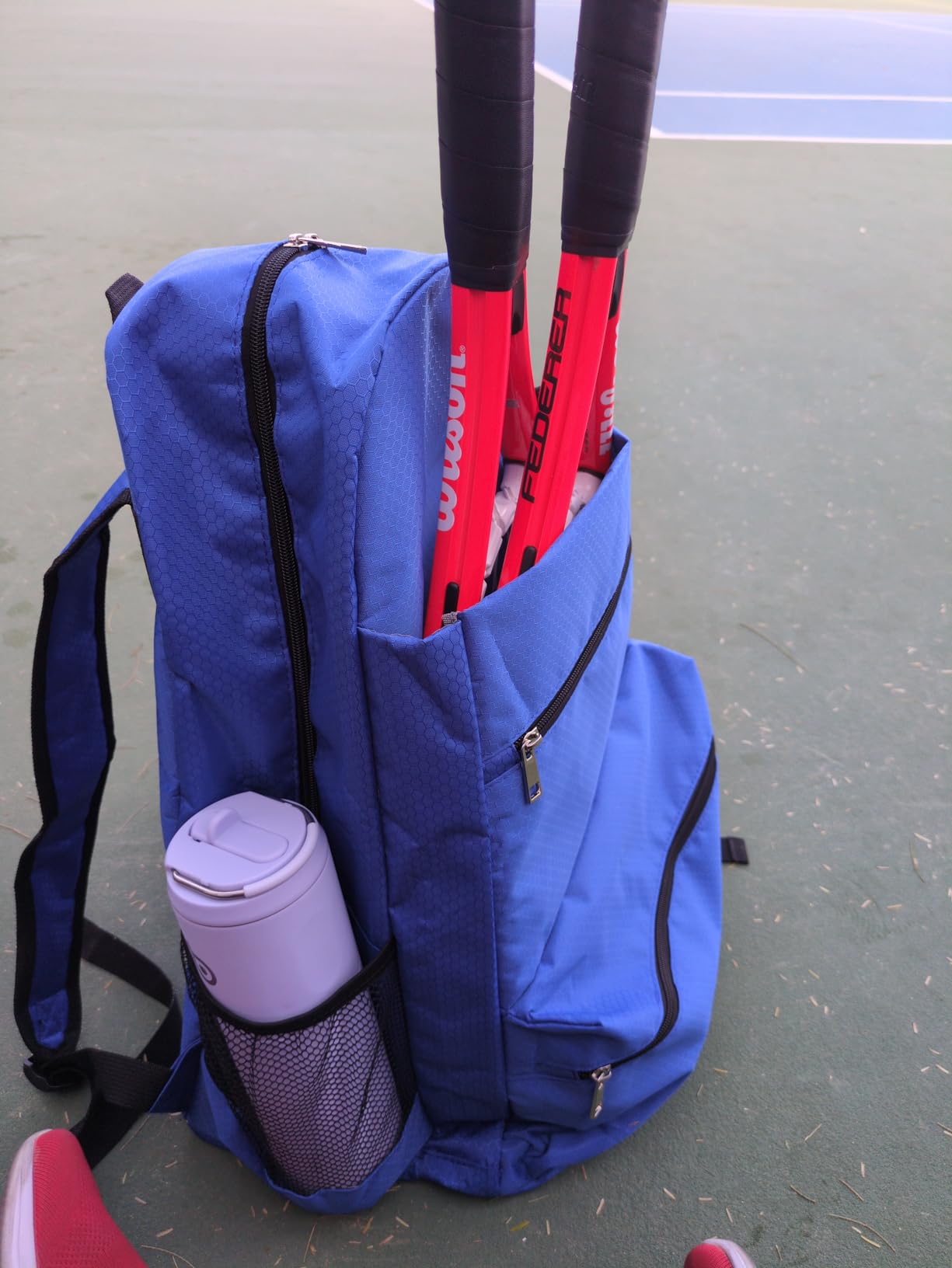 ACOSEN Tennis Bag Tennis Backpack - Large Tennis Bags for Women and Men to Hold Tennis Racket,Pickleball Paddles, Badminton Racquet, Squash Racquet,Balls and Other Accessories customer photo 1