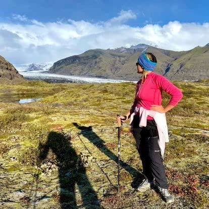 Cascade Mountain Tech Lightweight Aircraft-Grade Aluminum Trekking Poles with Extended Down Grip Plus Tip Kit customer photo 1
