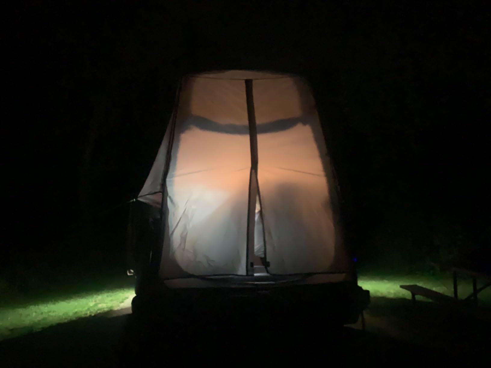 Fofana Truck Bed Instant Tent - Full Size, Gray, 2-Person - Instant Pop-Up Setup & Truck Bed Tent Pop Up for Pickup Camping & Outdoor Adventures customer photo 2