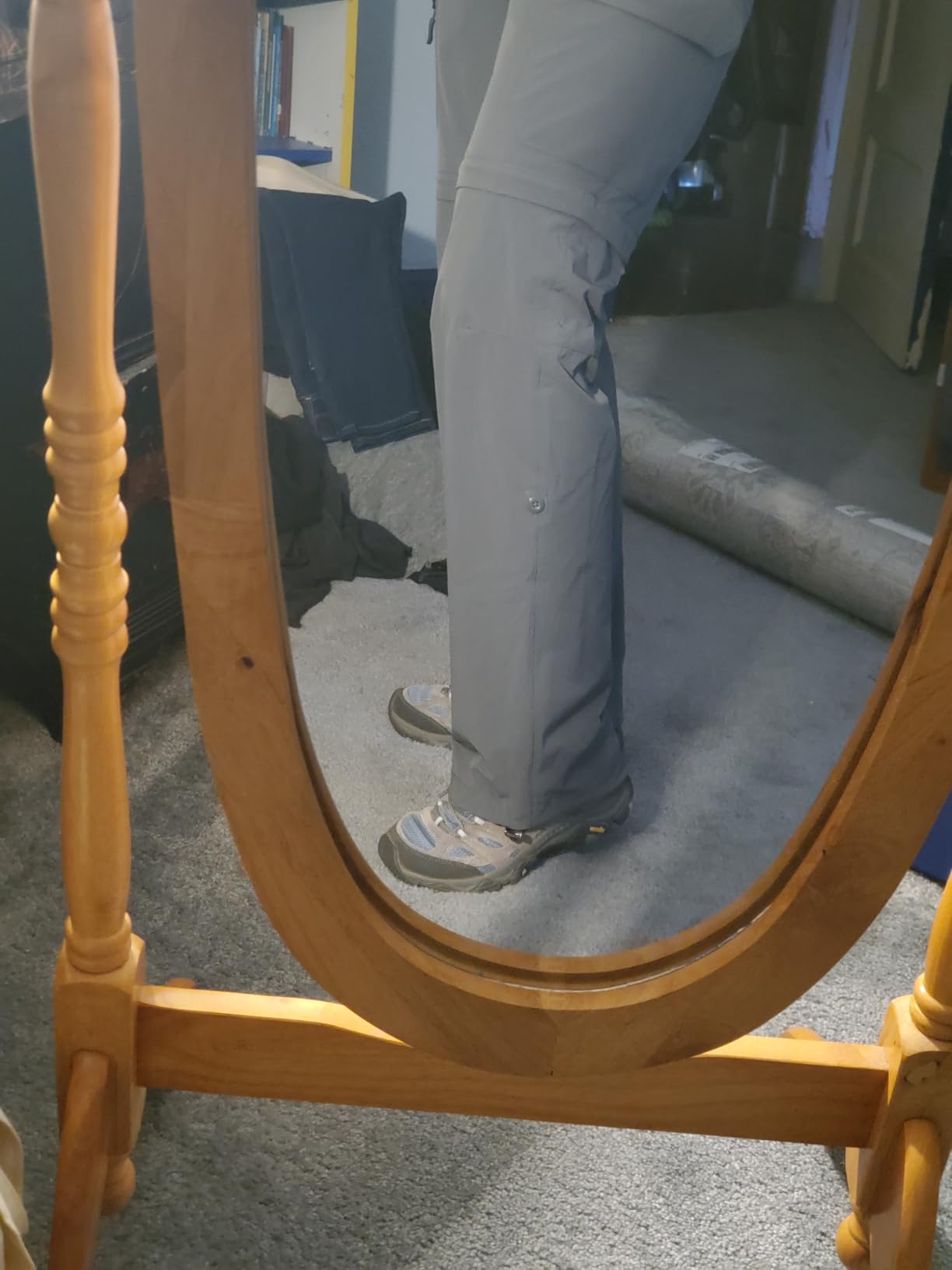 Women's Convertible Hiking Pants Zip-Off | Lightweight, Breathable, Quick-Dry, Water-Resistant, Roll-up & Adjustable Cuffs, for Outdoors, Safari, Travel with 5 Pockets customer photo 2