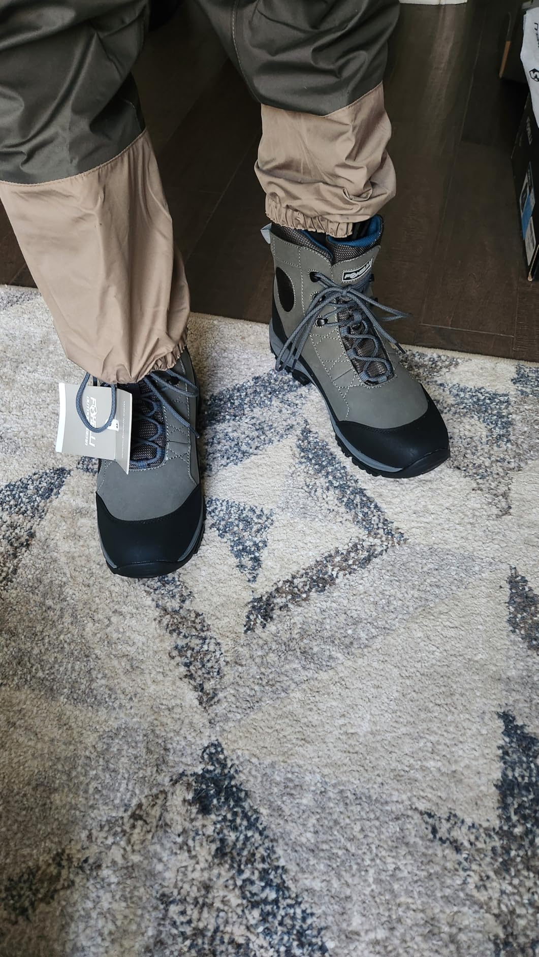 Wading Boots - Lightweight Fly Fishing Boots for Men, Rubber Sole Wading Shoes customer photo 1