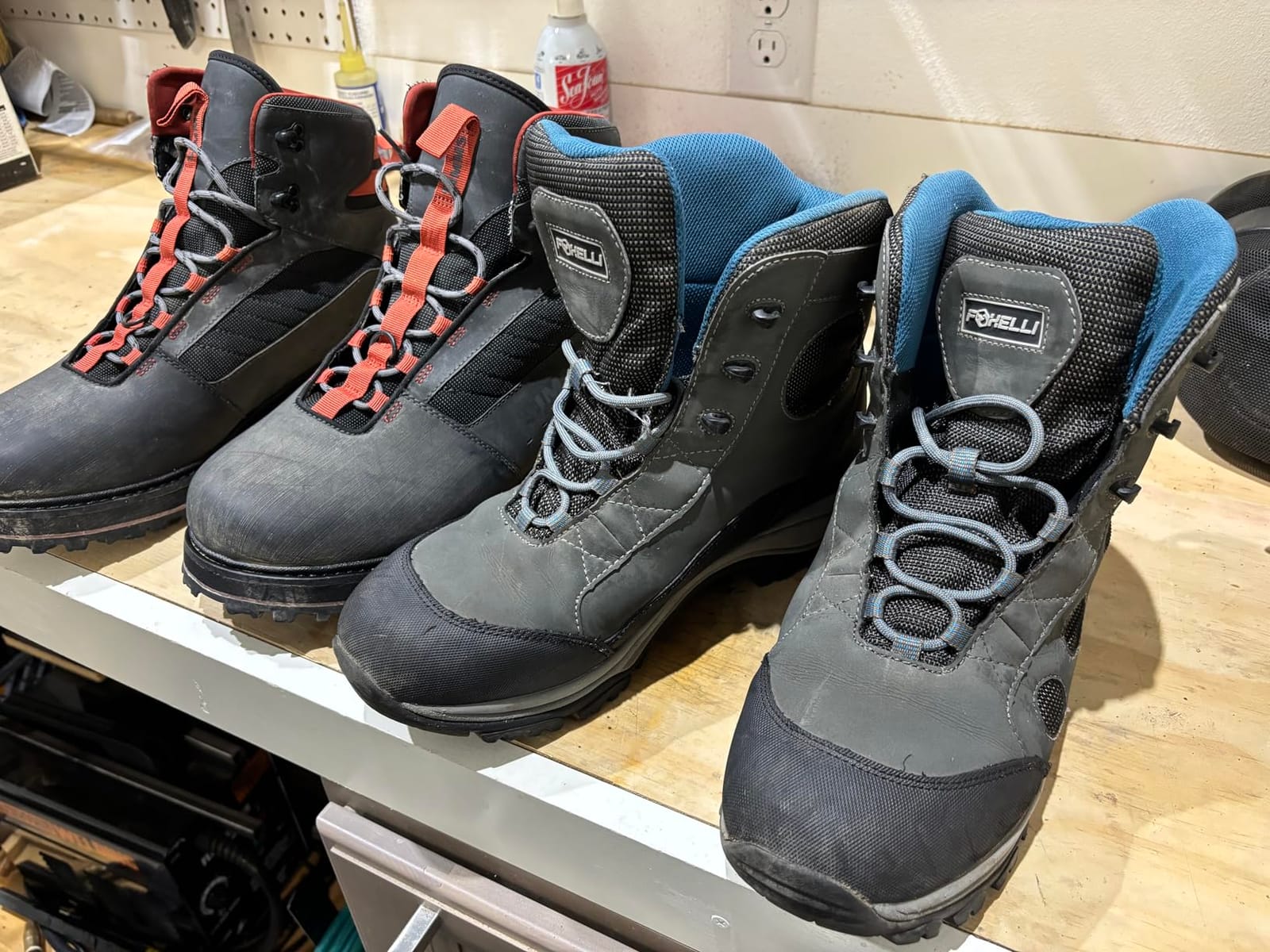 Wading Boots - Lightweight Fly Fishing Boots for Men, Rubber Sole Wading Shoes customer photo 2