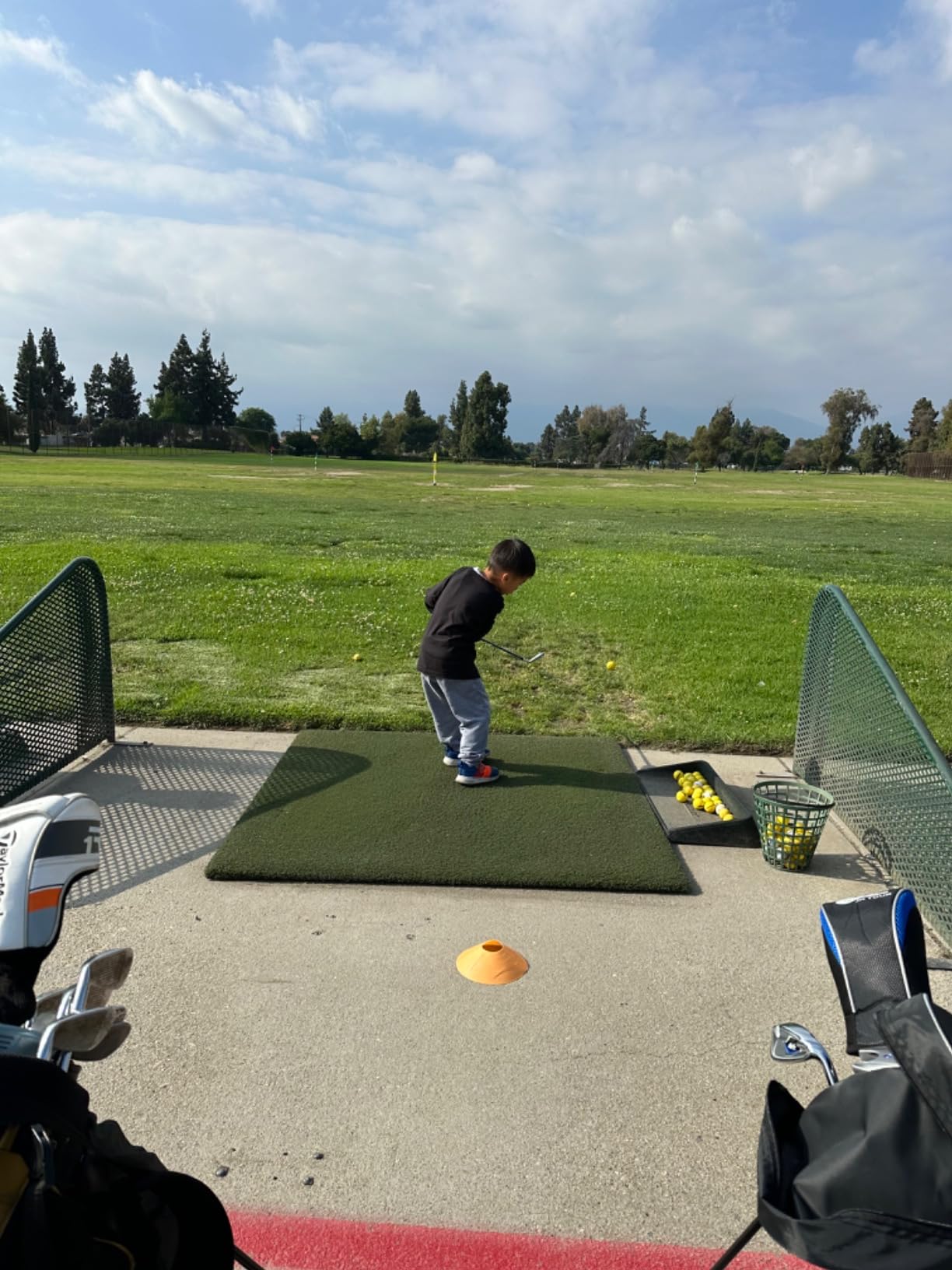 Confidence Golf Junior Golf Clubs Set for Kids Age 4-7 (up to 4'6