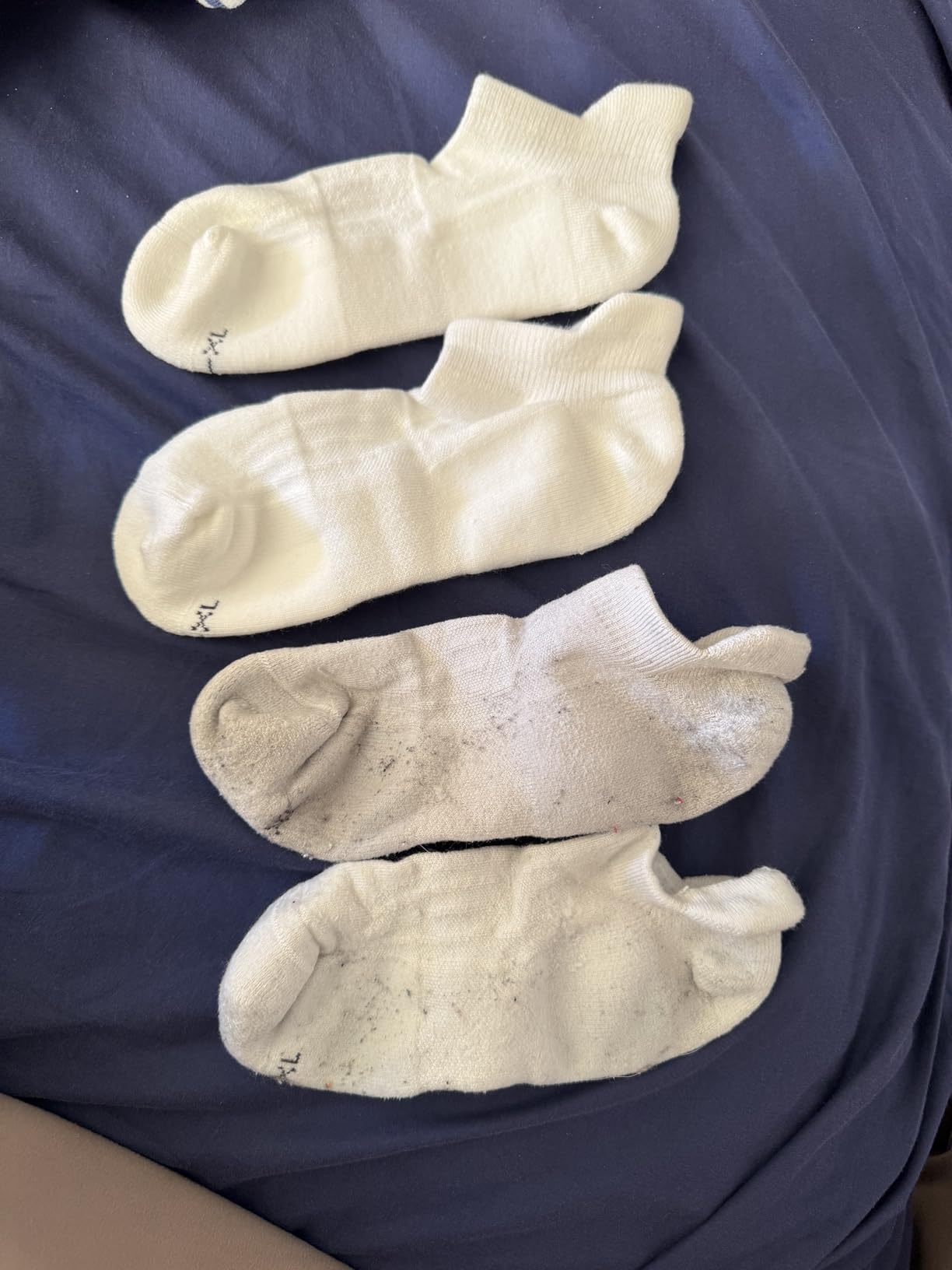 Merino Wool Compression Support Ankle Running Hiking Socks for Men Women, Soft Thick Cushion Tab Socks 3/6 Pairs customer photo 1