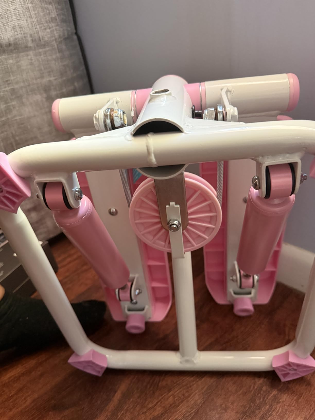 Sunny Health & Fitness Mini Stepper w/LCD Monitor & Adjustable Step Height customer photo 1