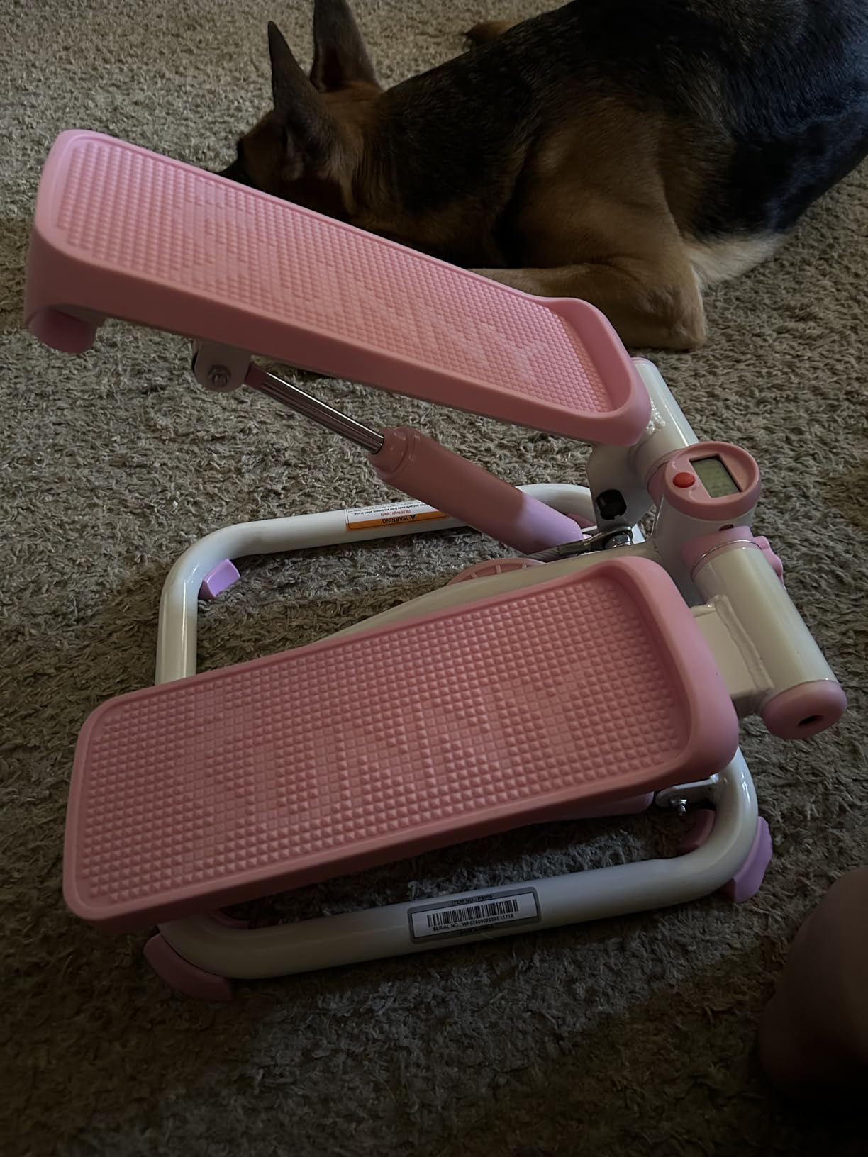 Sunny Health & Fitness Mini Stepper w/LCD Monitor & Adjustable Step Height customer photo 2
