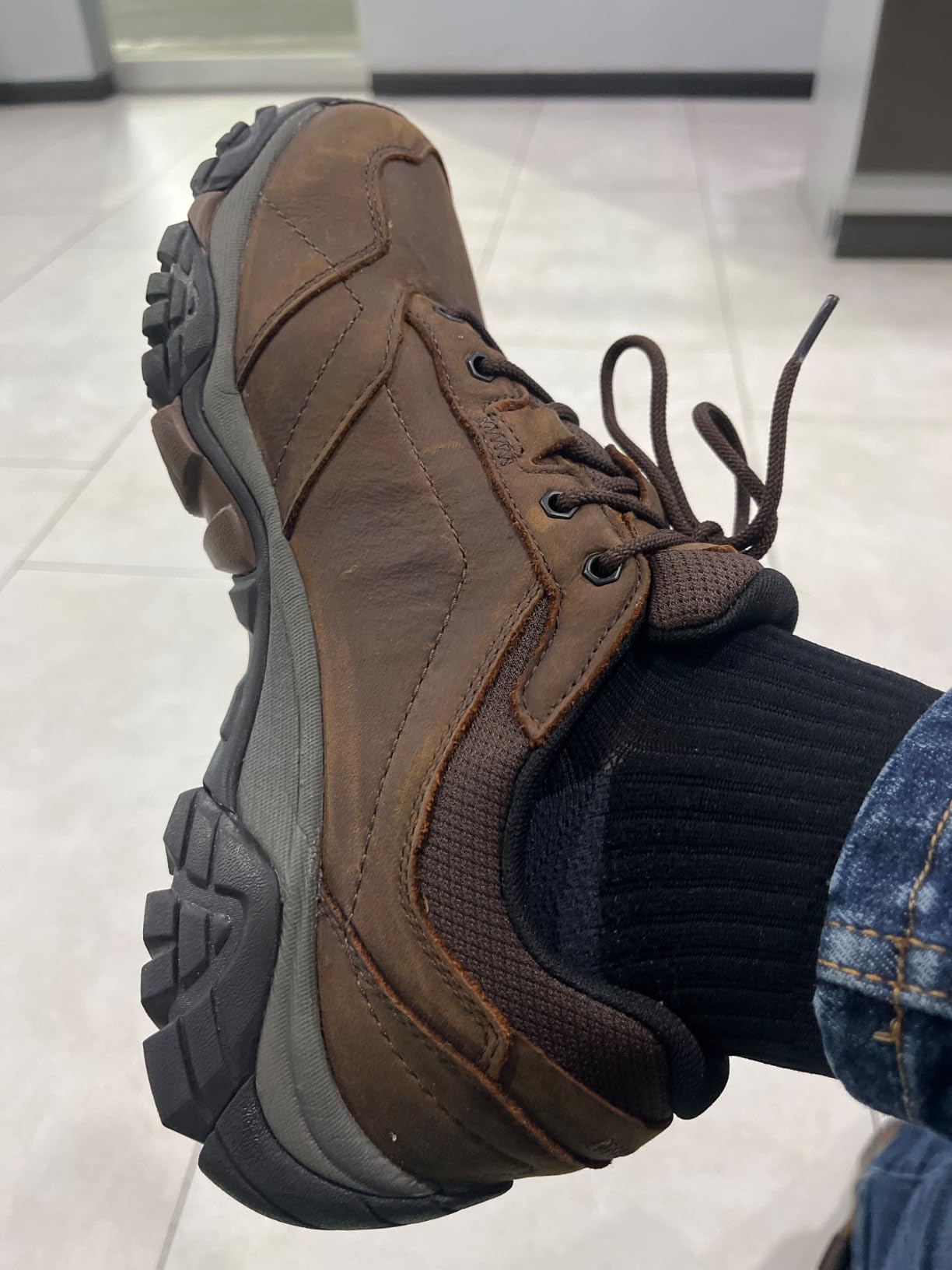 Merrell Men's Adventure Lace Waterproof Hiking Shoe customer photo 2