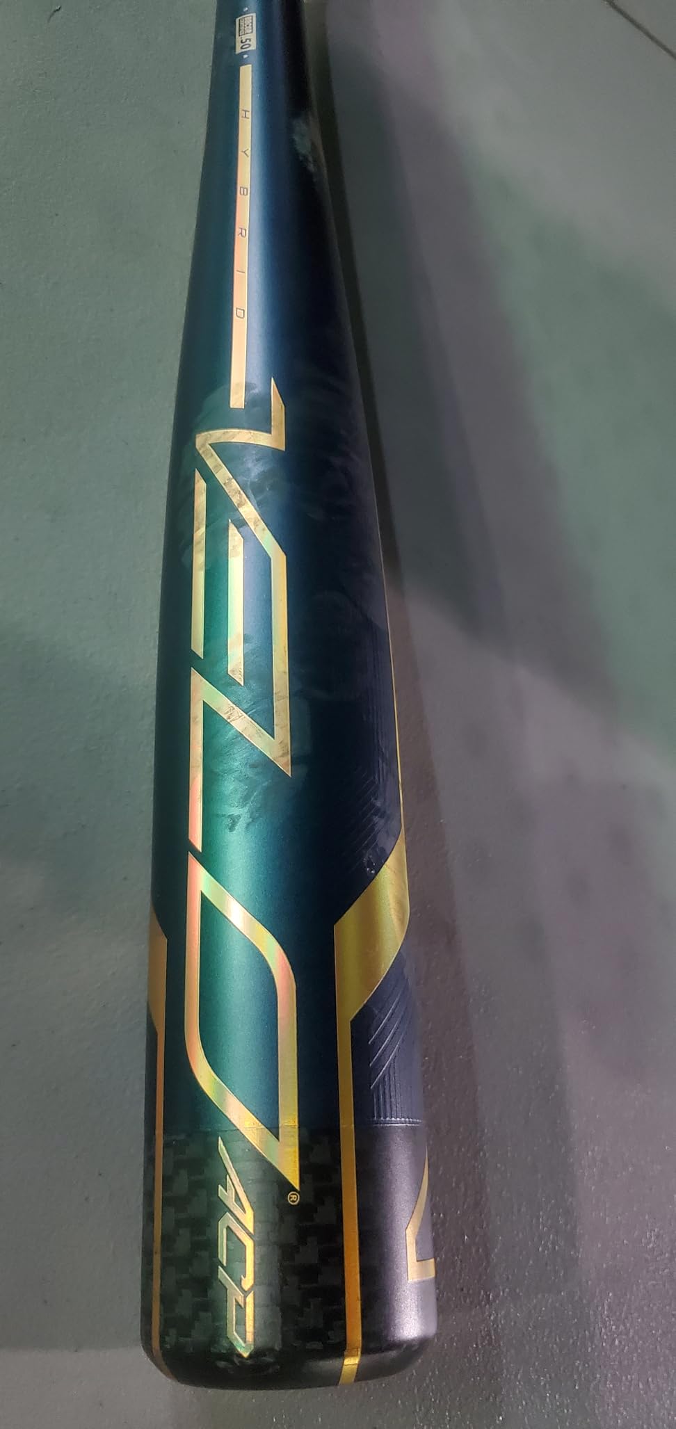 Rawlings VELO Baseball Bat BBCOR -3 Drop 1 Pc. Alloy, Composite End Cap customer photo 2
