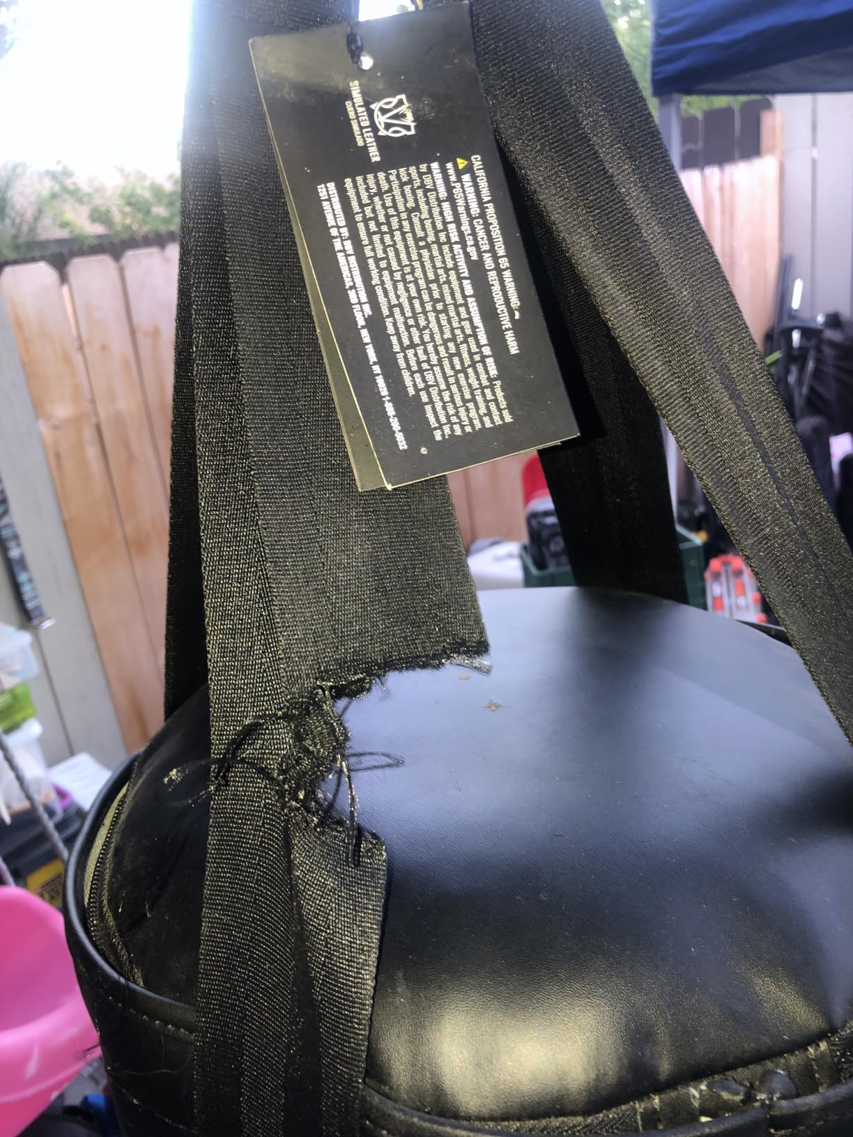 Venum Origins Punching Bag (Ceiling Mount Included) customer photo 1