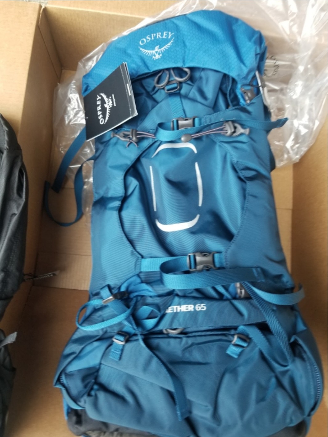 Osprey Aether 65L Men's Backpacking Backpack, Black L-XL customer photo 1