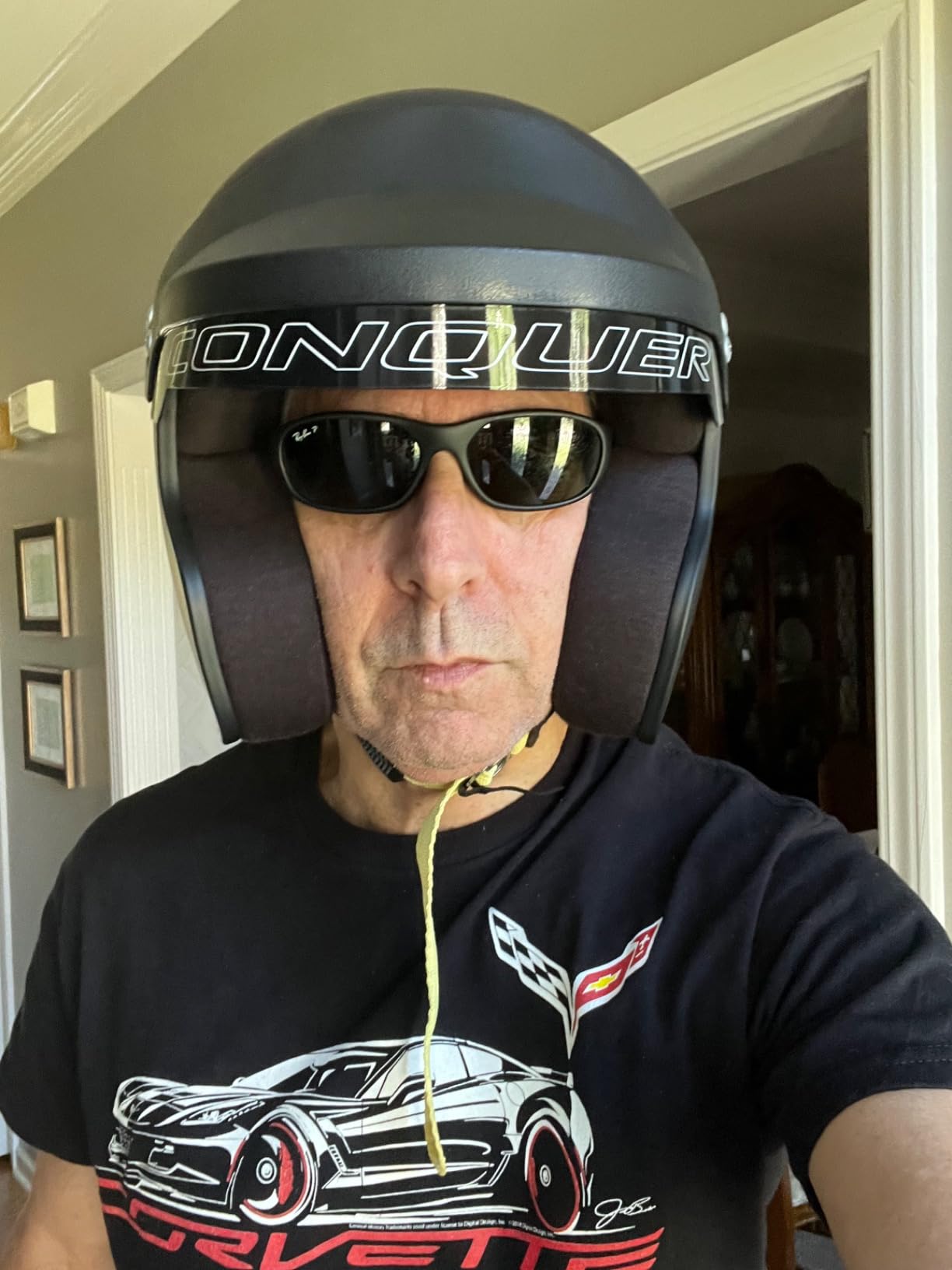 Conquer Snell SA2025 Approved Open Face Auto Racing Race Car Helmet - Adult | Men | Women | Youth customer photo 1