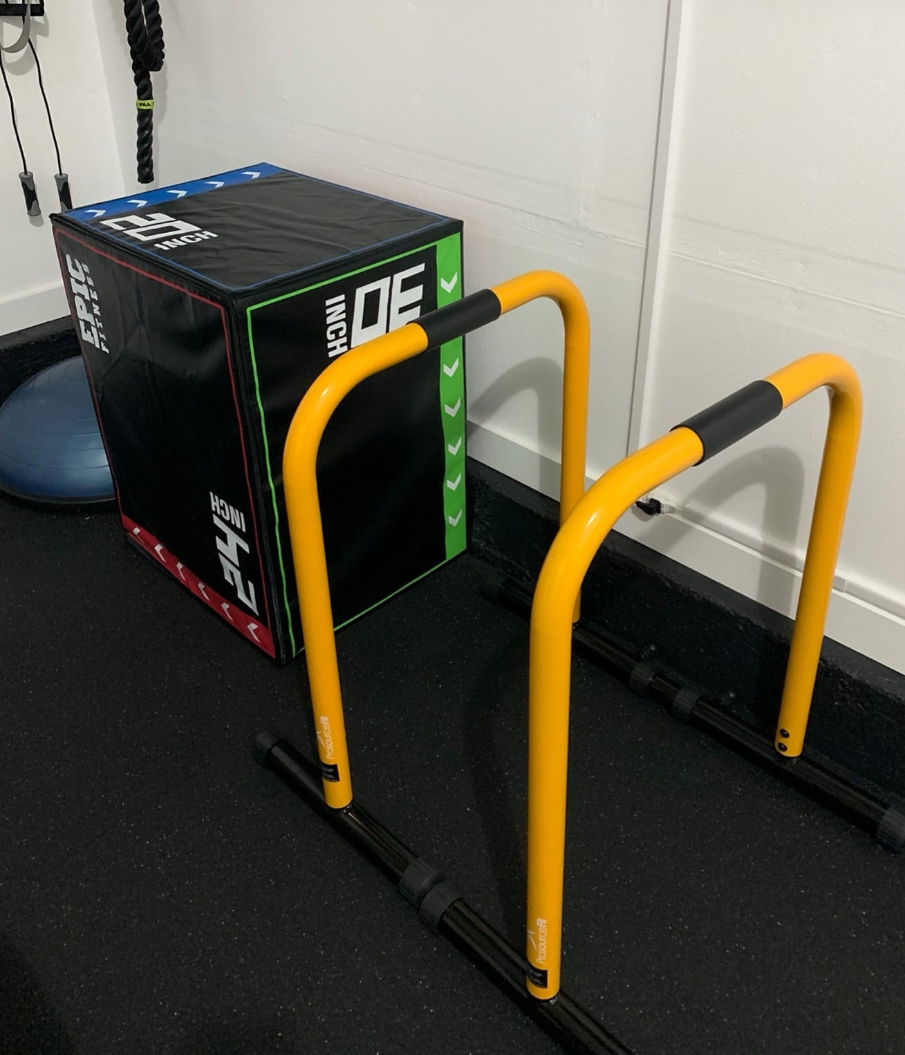 3-in-1 Foam Plyometric Jump Box - High-Density EPE Foam Core - Non-Slip & Easy-to-Clean PVC Leather Cover - Box Height: 20