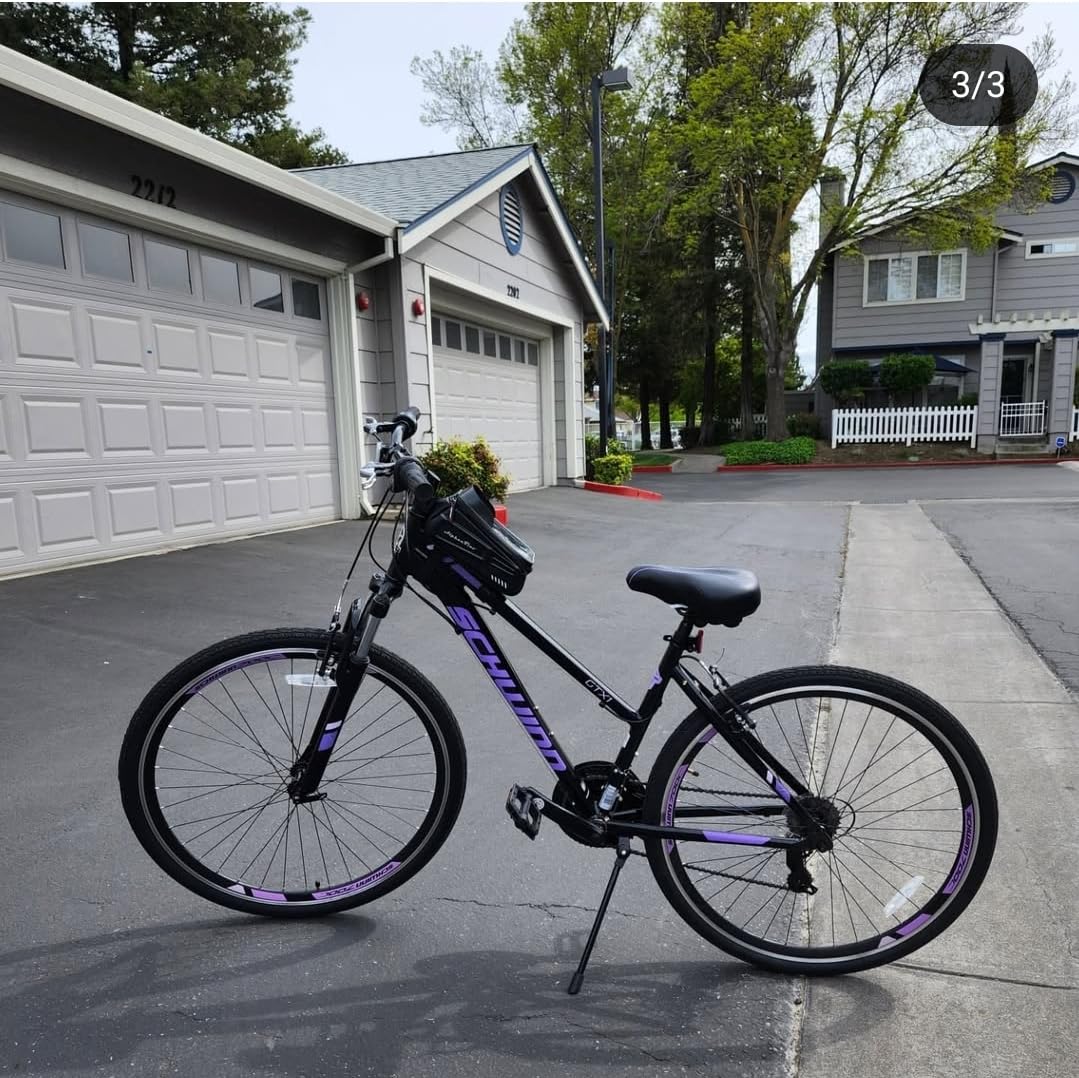 Schwinn GTX Comfort Adult Hybrid Bike, Men and Women, Dual Sport Bicycle, 700c Wheels, Step-Through or Step-Over Lightweight Aluminum Frame customer photo 2