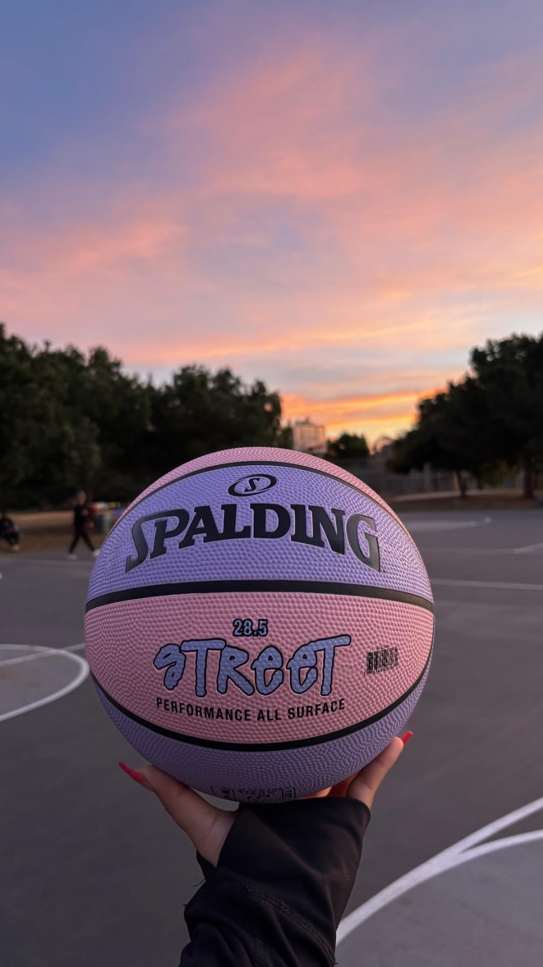 Spalding Outdoor Rubber Basketballs | Performance Rubber Cover Designed for Outdoor Play | Multiple Sizes & Colors customer photo 2