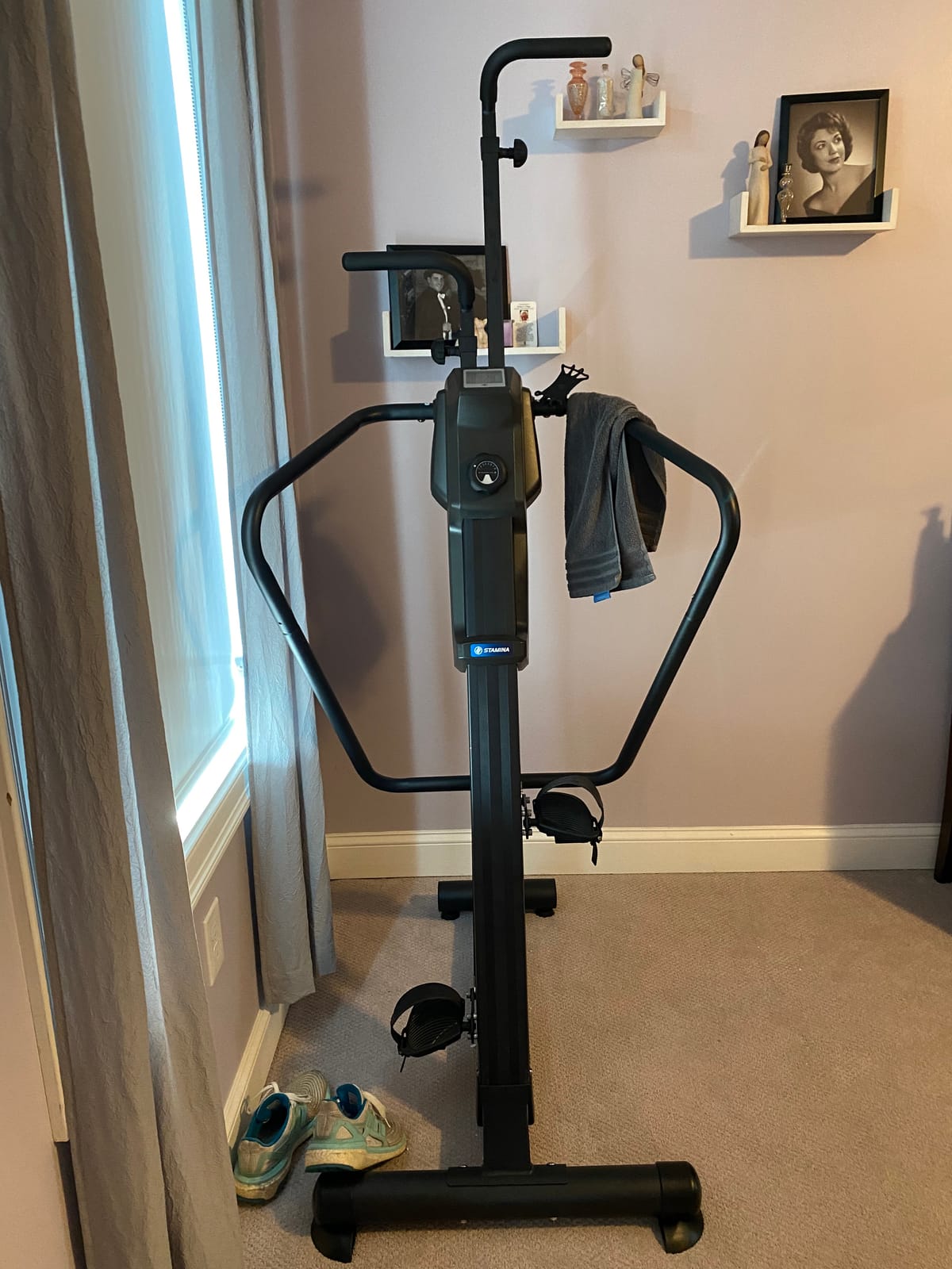 Stamina Cardio Climber - Fitness Cardio with Smart Workout App - Cardio Climber Stepping Machine for Home Workout - Up to 300 lbs Weight Capacity customer photo 1