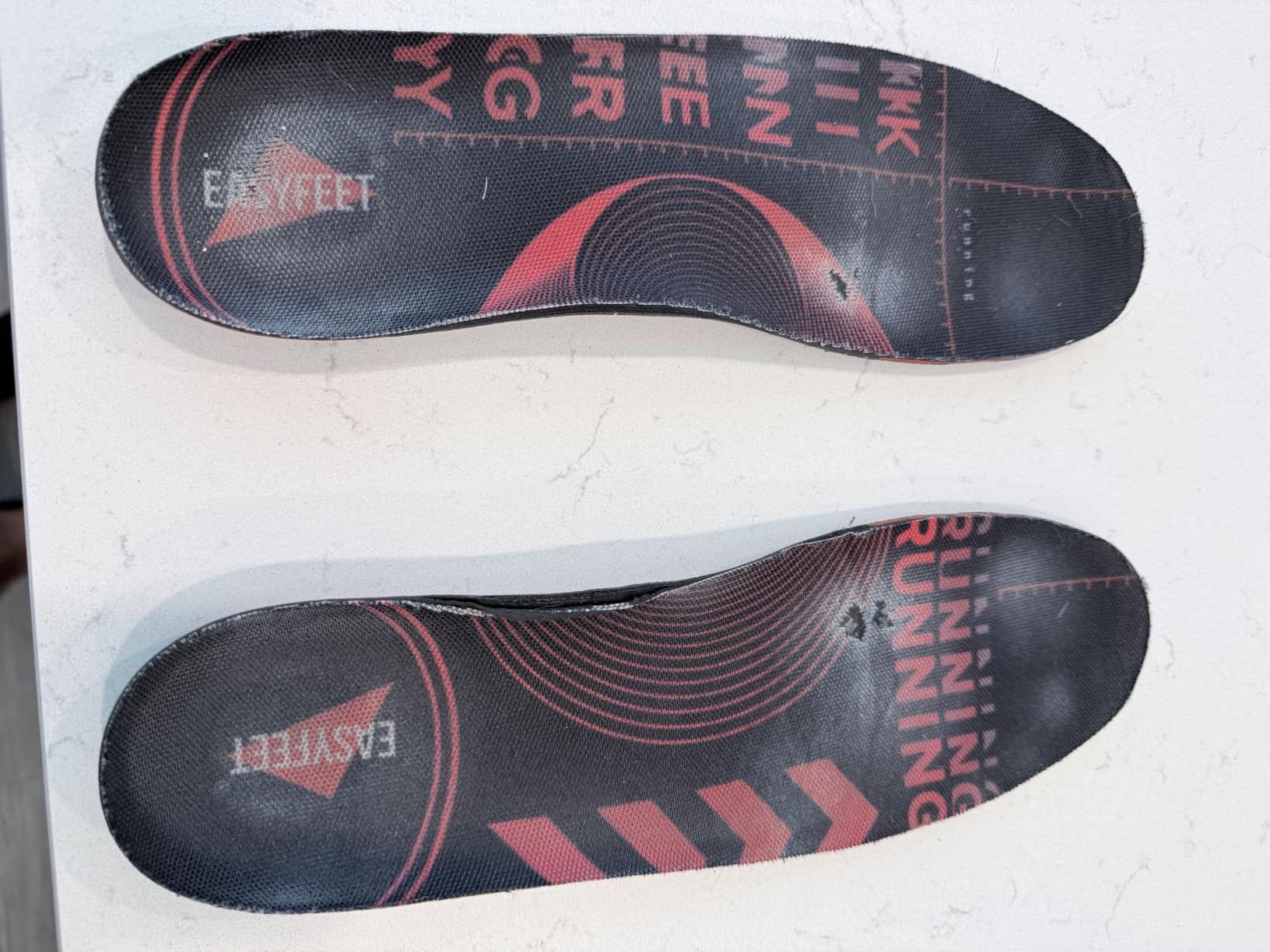 Running & Sport Insoles for Men & Women - Athletic Sneaker Inserts | Shock Absorption, Energy Return, Cushioned, Basketball, Walking, Hiking, Tennis, Cleats, Gym Training, Arch Support customer photo 2