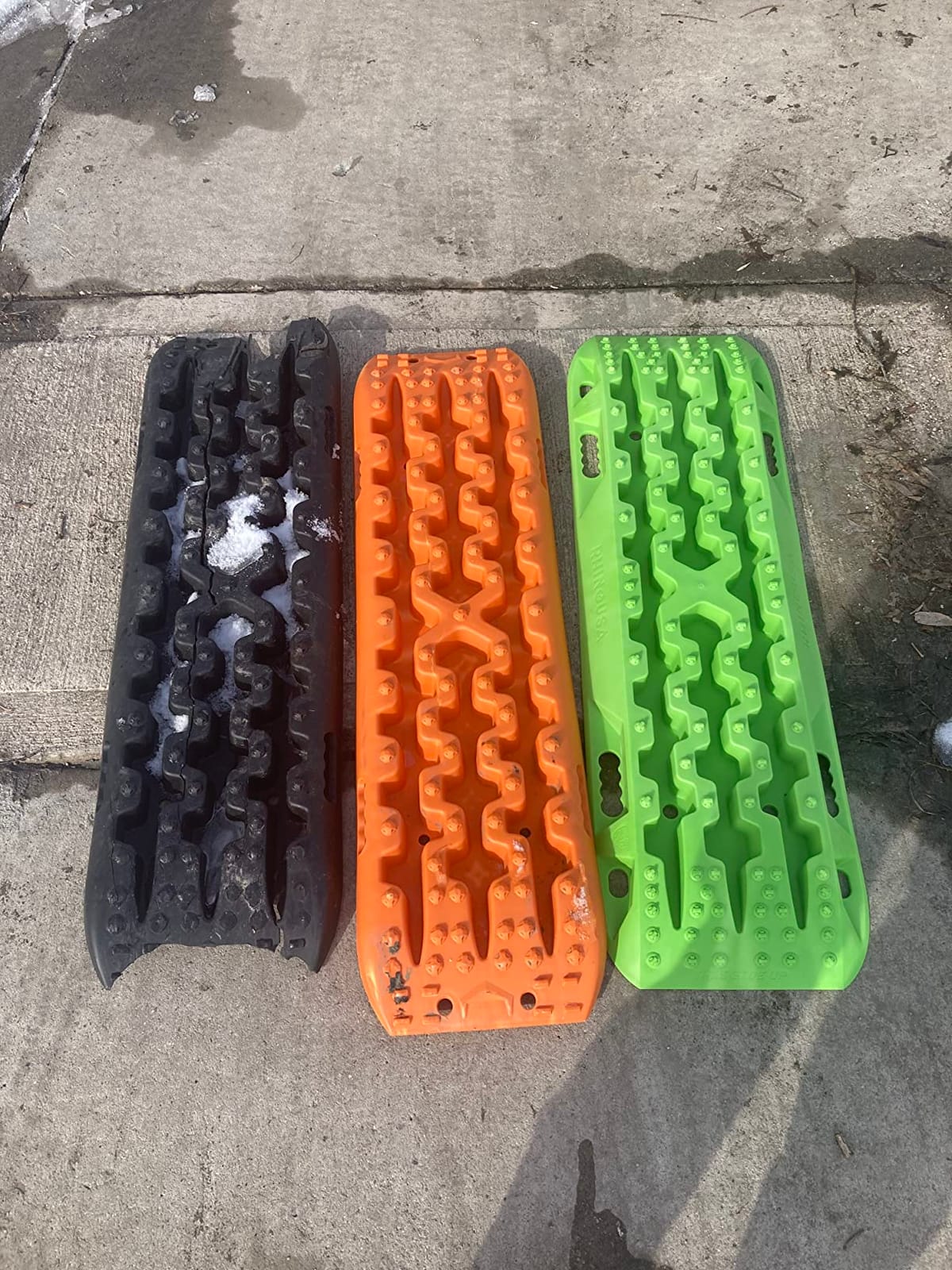 Rhino USA Off-Road Traction Boards (2-Pack) - Sand, Mud & Snow (Black) customer photo 2