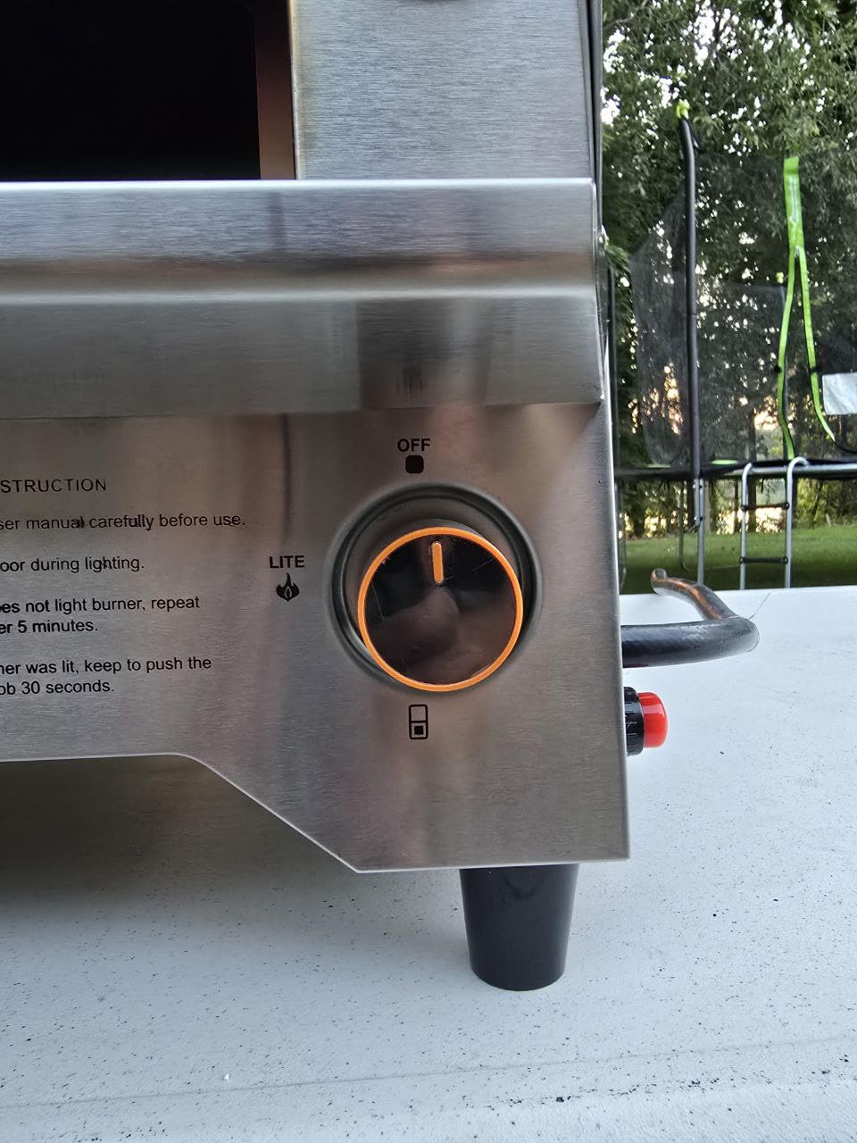 BIG HORN Gas Pizza Oven, Portable Propane Pizza Oven with 15 inch Pizza Stone, Stainless Steel Pizza Maker for Outdoor Cooking customer photo 1