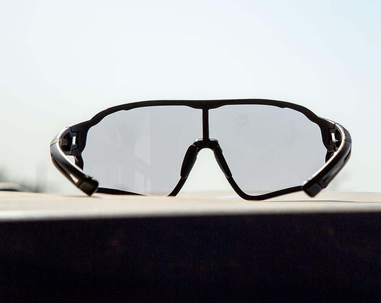 ROCKBROS Photochromic Sunglasses for Men Cycling Sunglasses Sports Bike Glasses customer photo 2