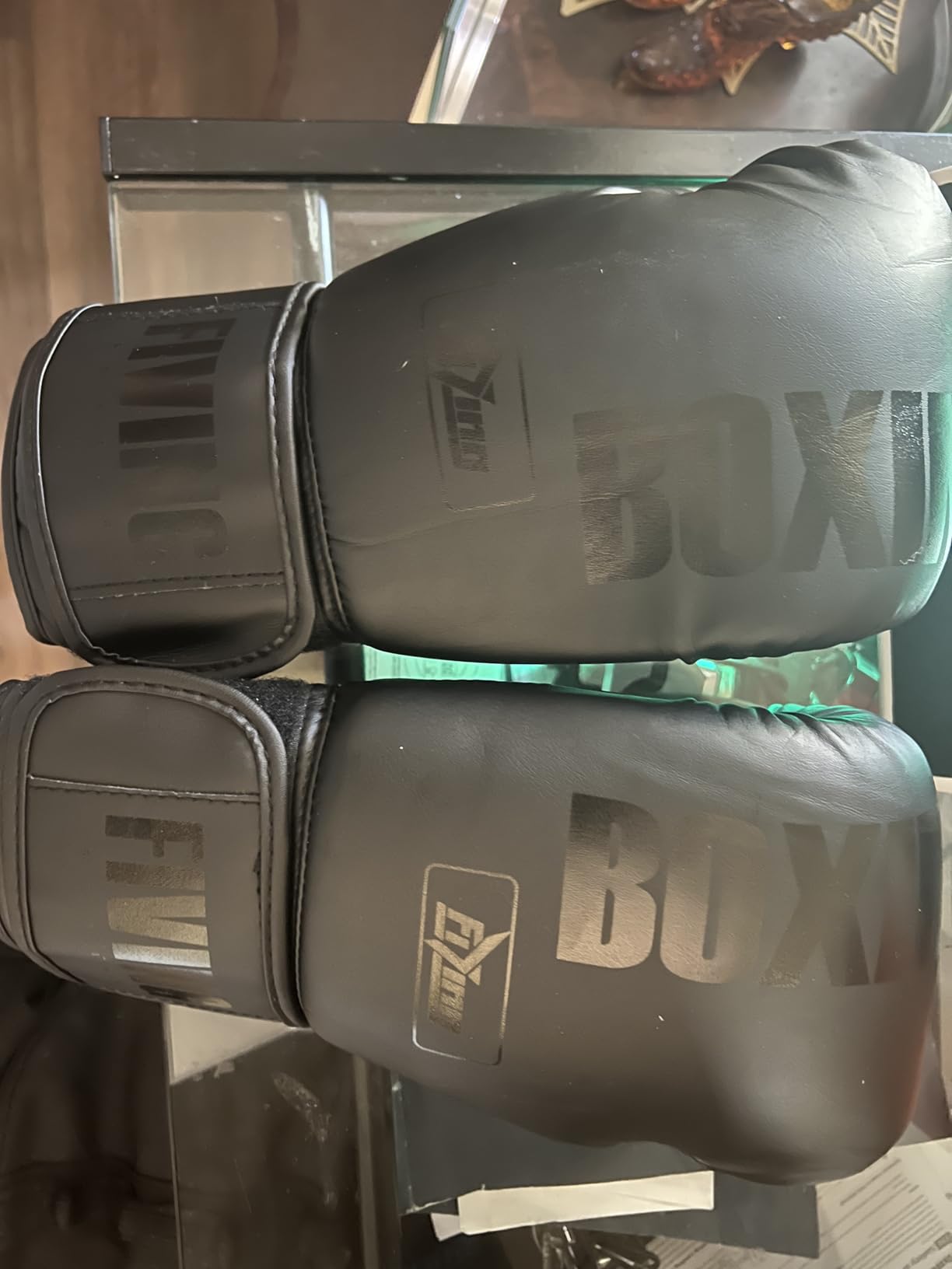 Boxing Gloves for Men Women Adults | Multi Layered Padding, Breathable Palm, for Training, Sparring, Muay Thai, Fighting, Kickboxing, Mixed Martial Arts, MMA, Heavy Bag customer photo 1