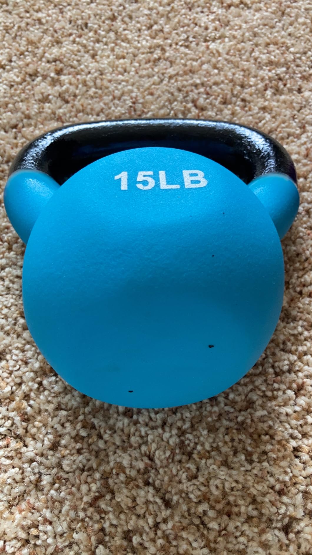 RitFit Neoprene Coated Kettlebell Weight Set, Solid Cast Iron customer photo 2