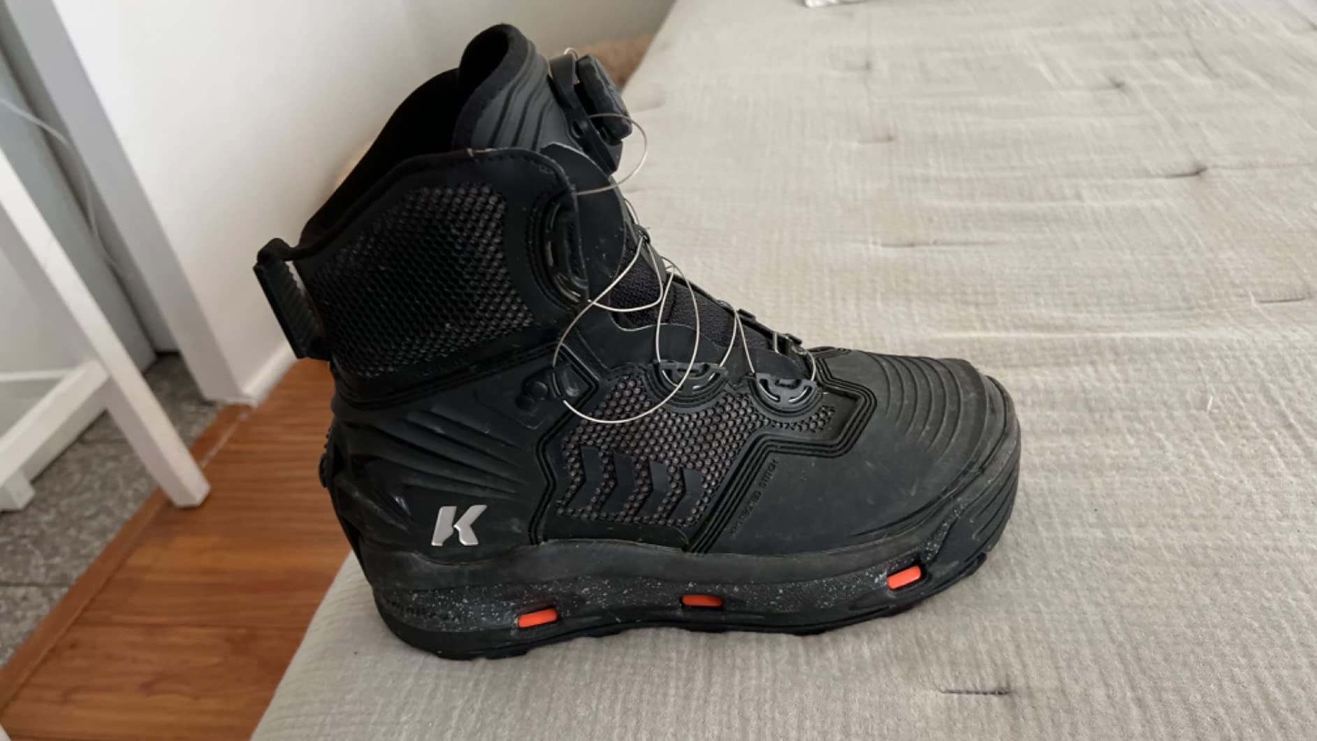 River Ops Boa Wading Boots - Guide-Caliber Performance with BOA - Includes Interchangeable Soles customer photo 1