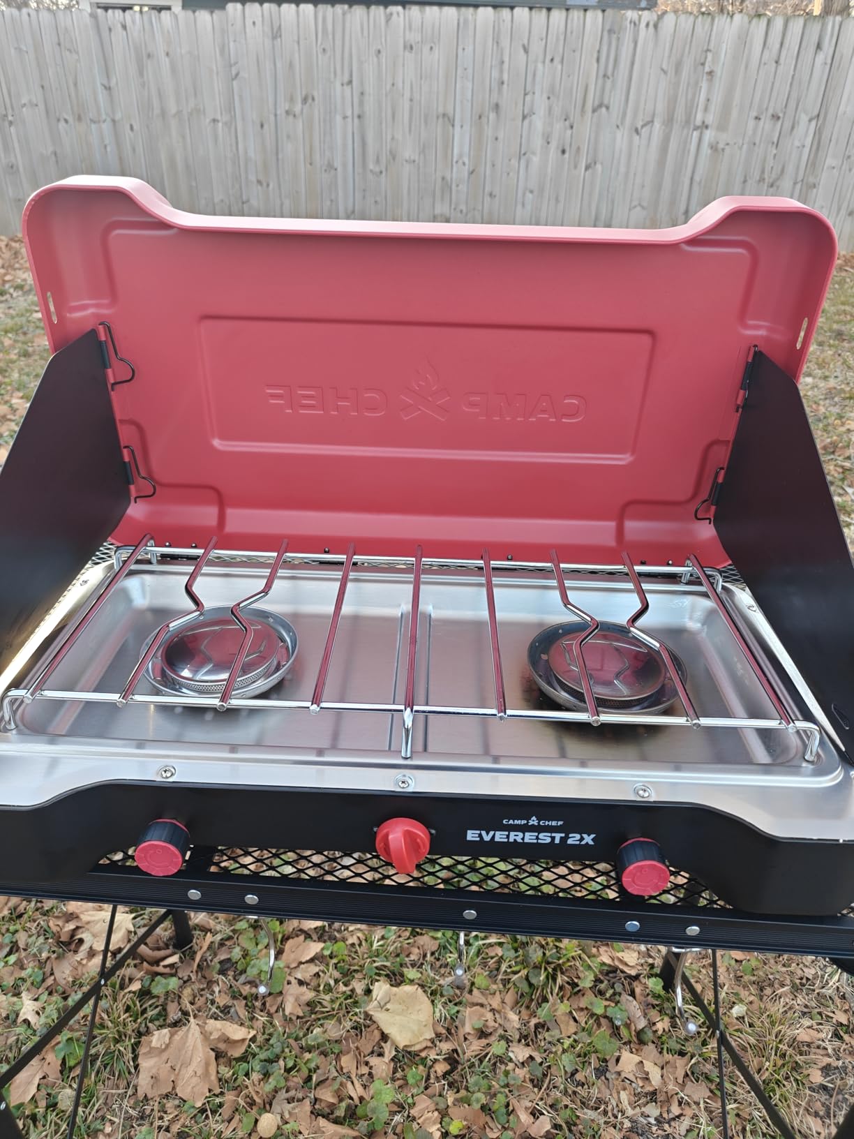 Camp Chef Everest 2X 2-Burner Portable Camping Stove customer photo 2