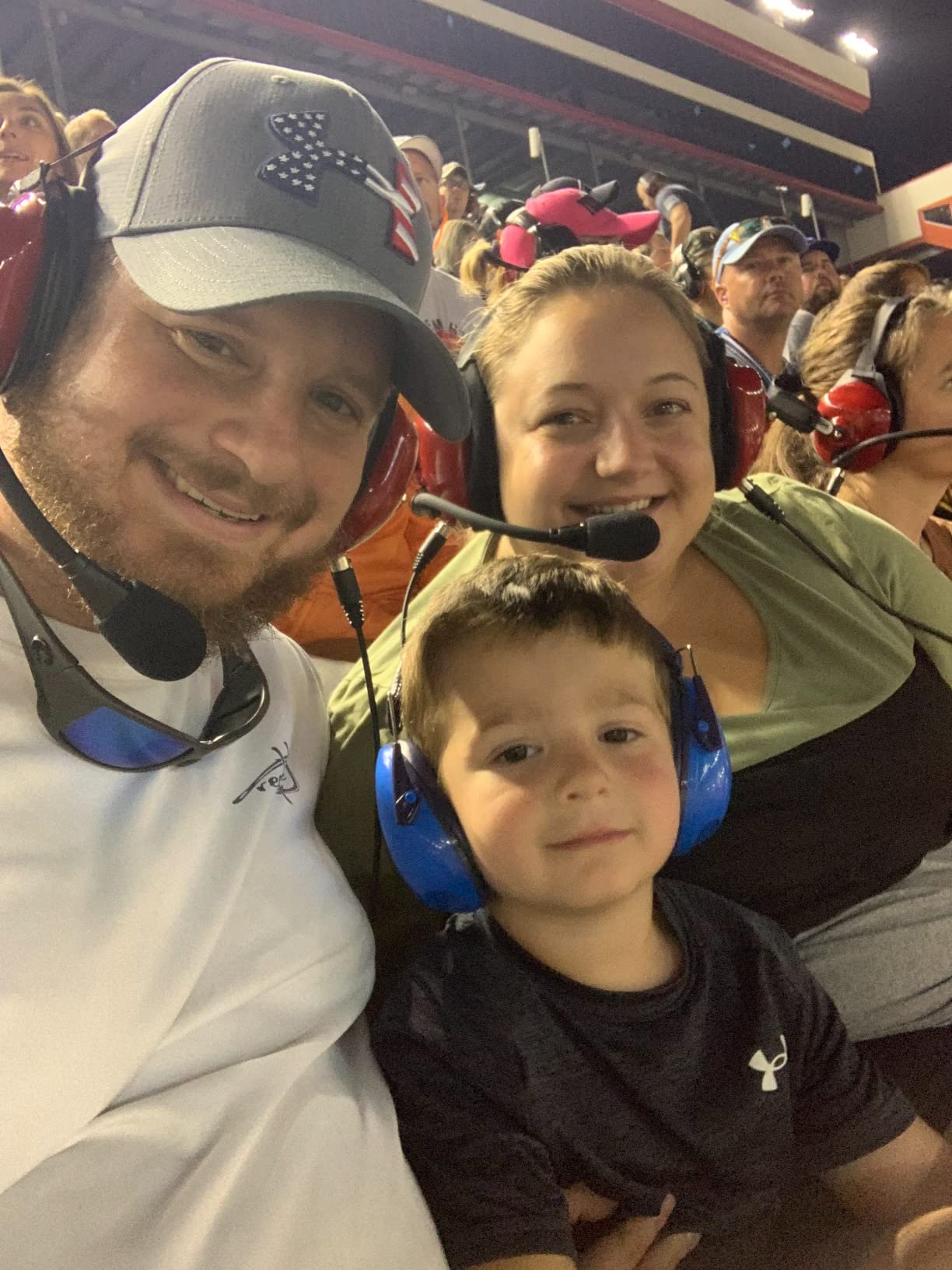 H80 Linkable Behind-the-Head Headset 2-Pack | Connects to NASCAR Scanners and Nitro Bee Race Receivers - 24dB NRR, Noise-Canceling Mic & 3.5mm Audio Input customer photo 1