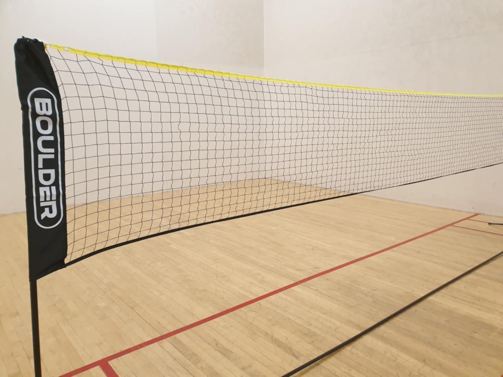 Boulder Portable Badminton Pickleball Net - Foldable/Extendable Poles for Multiple Sports Heights (UP to 5 ft) - Ideal for Tennis, Pickleball, Soccer Tennis - Easy Setup customer photo 1