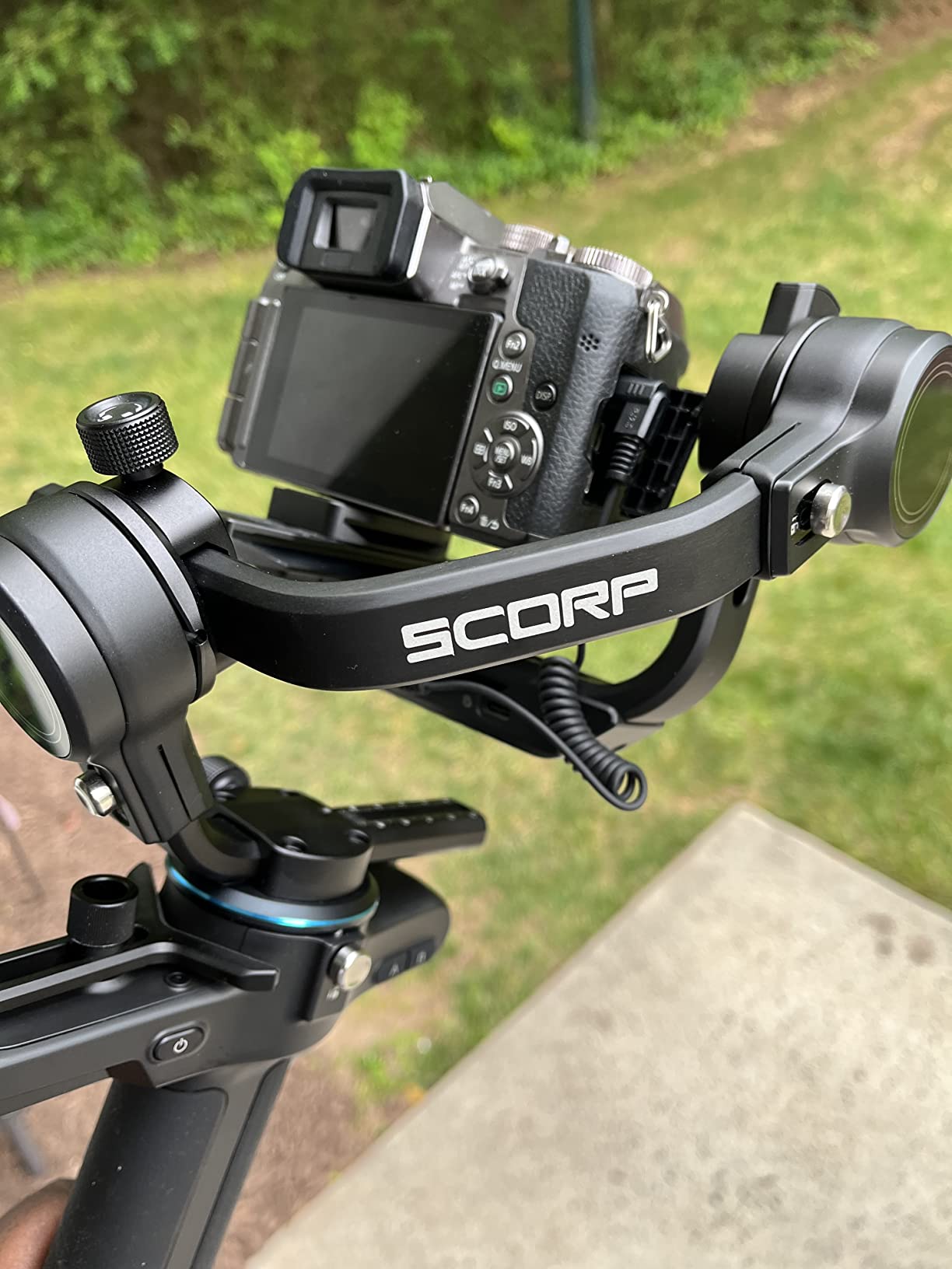 FeiyuTech SCORP-C Gimbal Stabilizer for Cameras DSLR and Mirrorless Camera customer photo 1