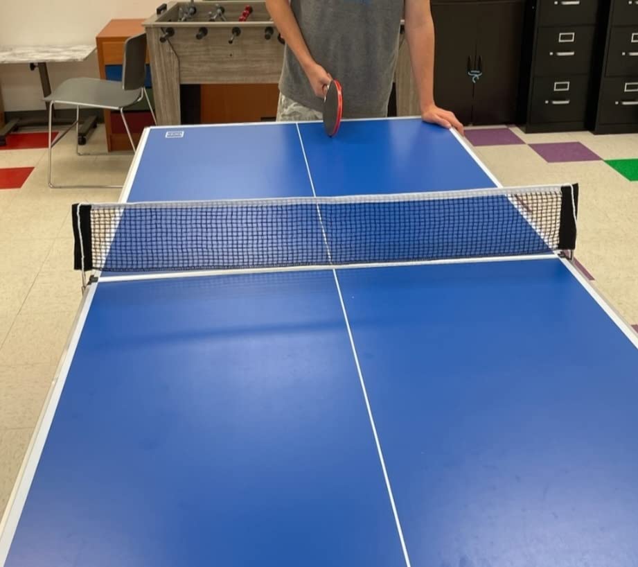 Best Choice Products Portable Ping Pong Table, Mid-Size Folding Indoor Outdoor Table Tennis w/ 2 Paddles, 4 Balls Included, Carrying Bag customer photo 2