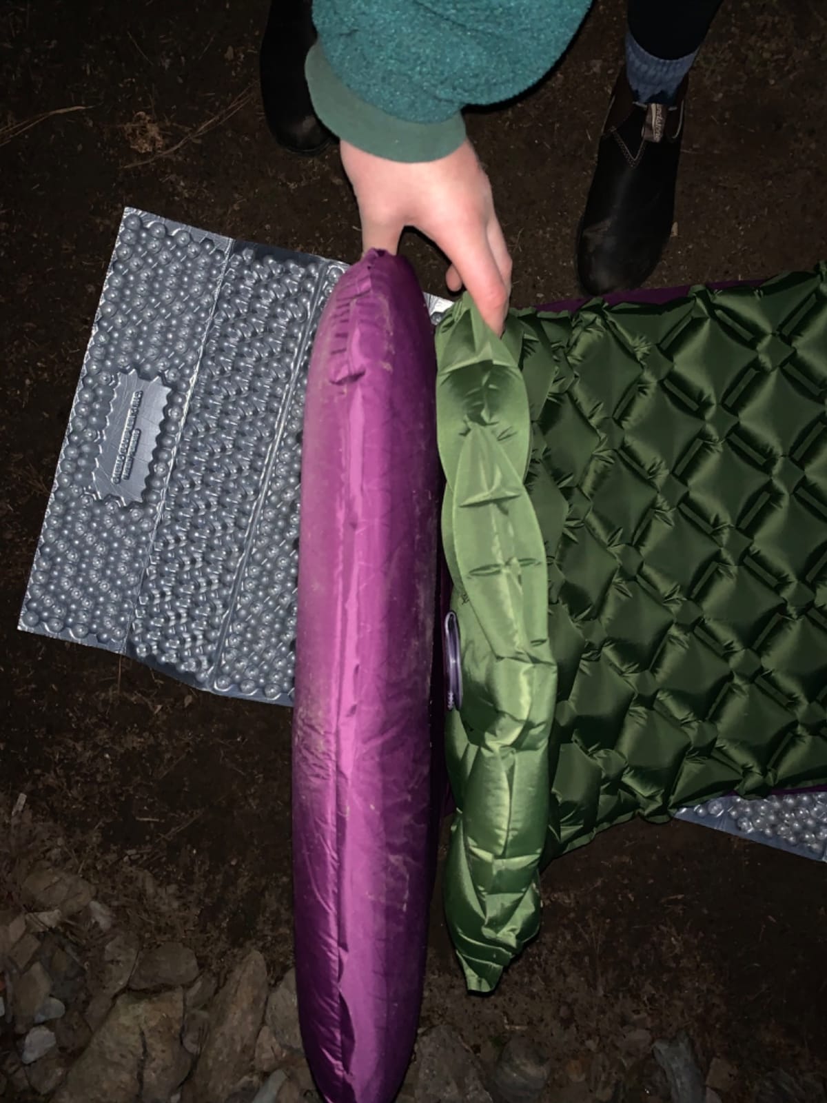 Sleepingo Ultralight Sleeping Mat - Inflatable & Compact Camping Air Mattress for Backpacking, Hiking- New customer photo 2